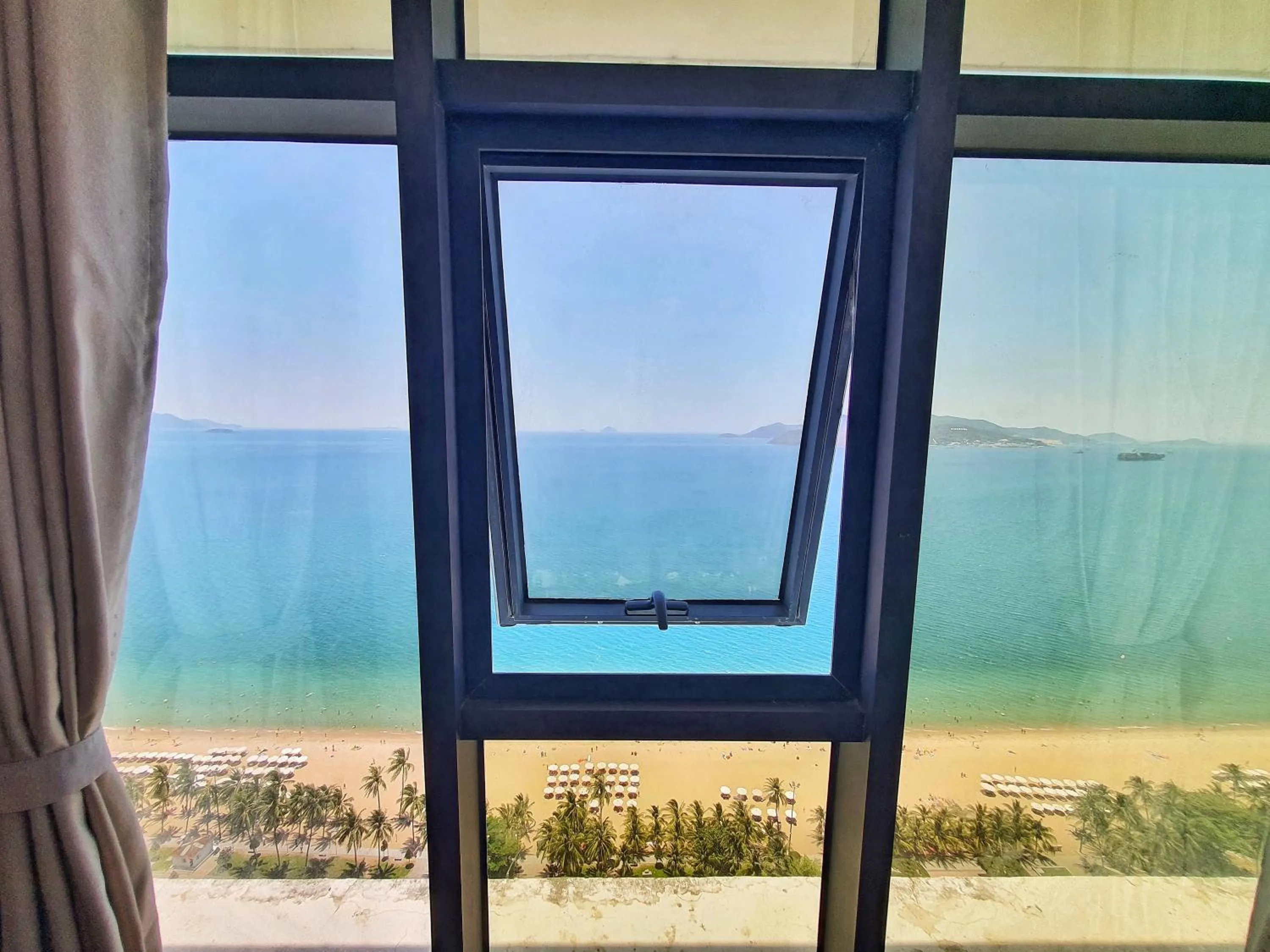 Sea view in Gold Ocean Apartment Nha Trang