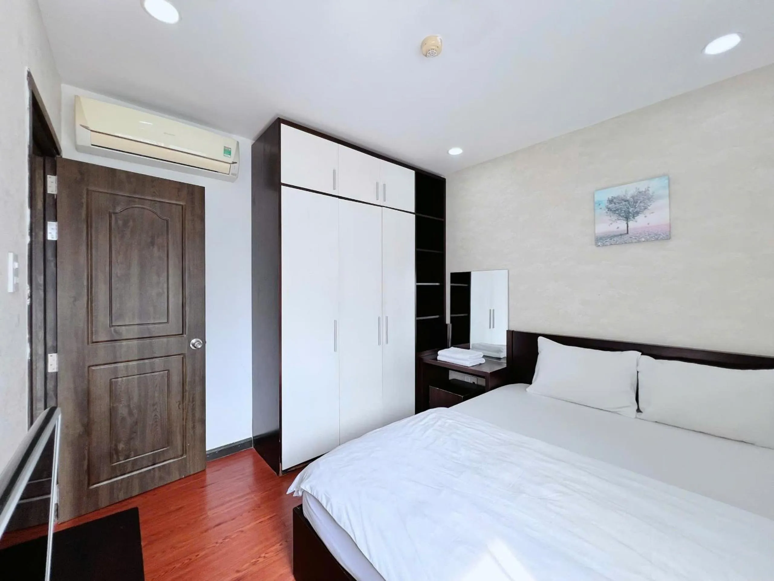 Bed in Gold Ocean Apartment Nha Trang