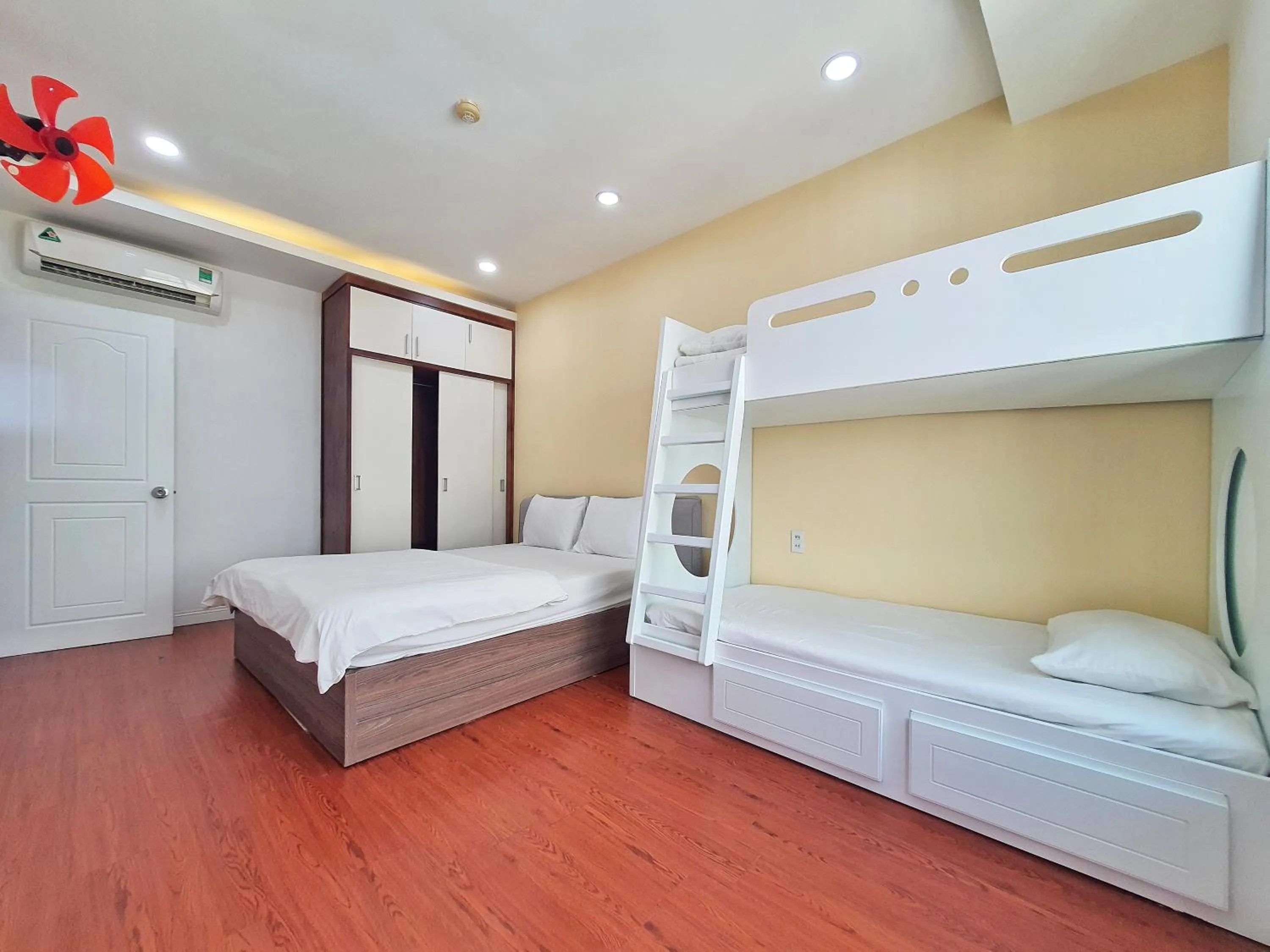 Bed in Gold Ocean Apartment Nha Trang