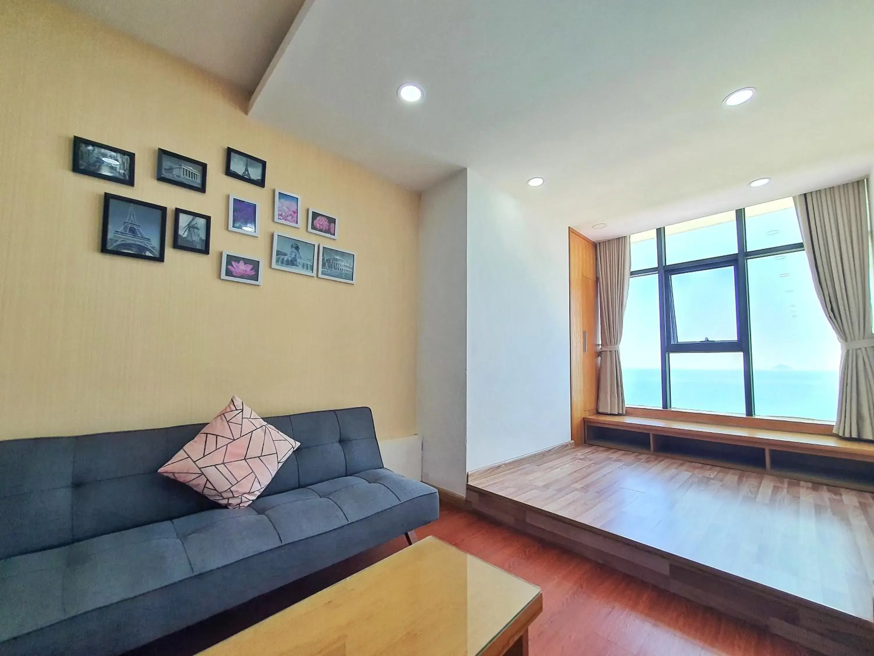 Living room in Gold Ocean Apartment Nha Trang Living room in Gold Ocean Apartment Nha Trang