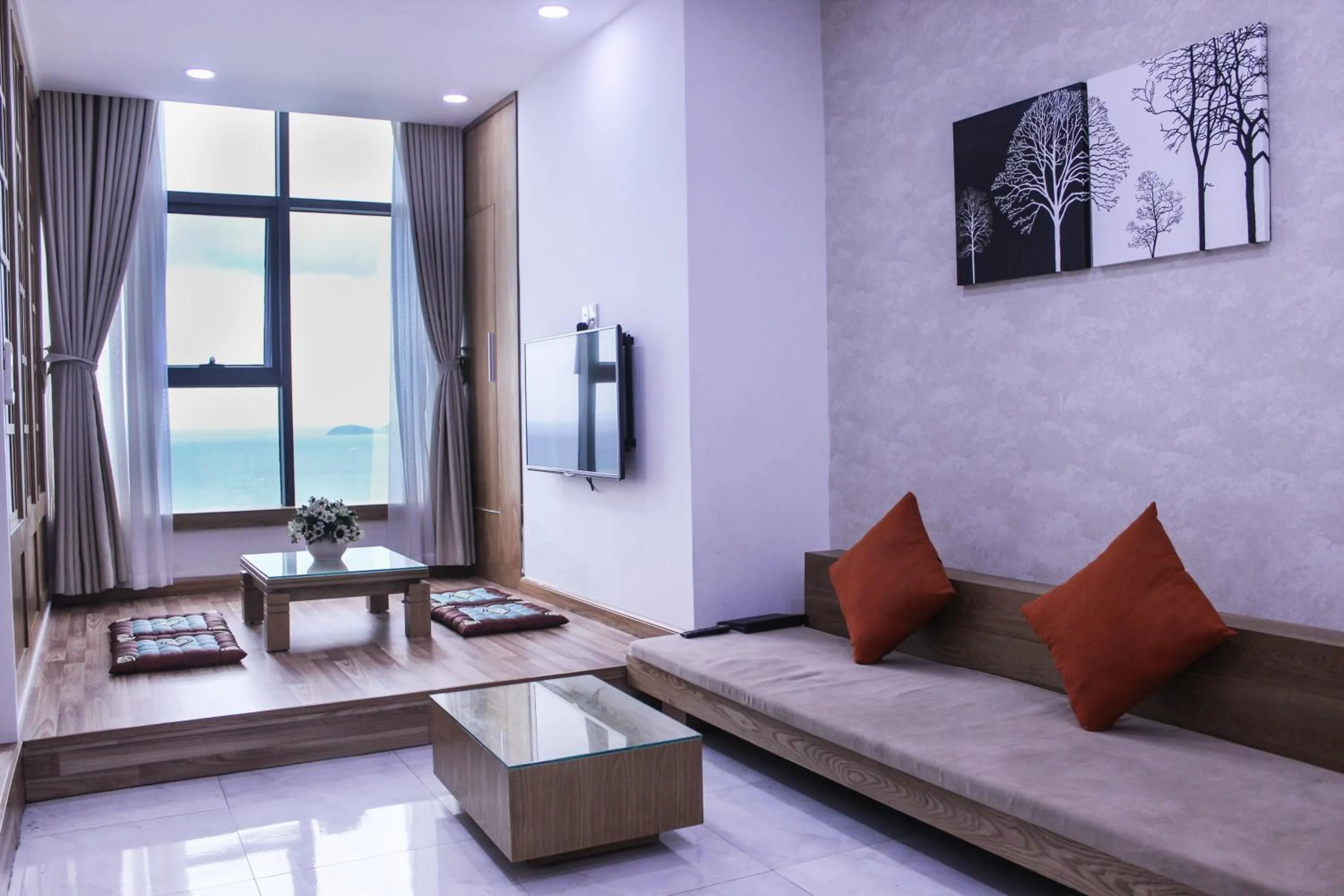 TV and multimedia in Gold Ocean Apartment Nha Trang