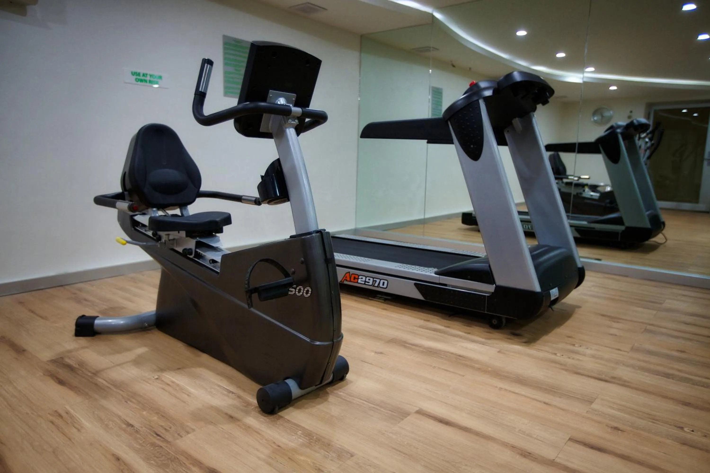 Fitness centre/facilities in Continental Caribe Bay