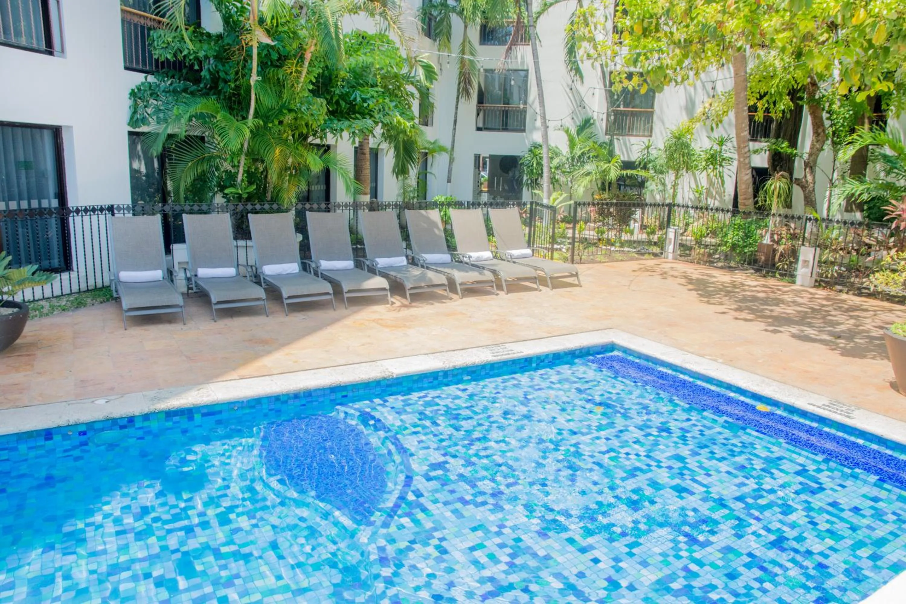 Garden in Continental Caribe Bay