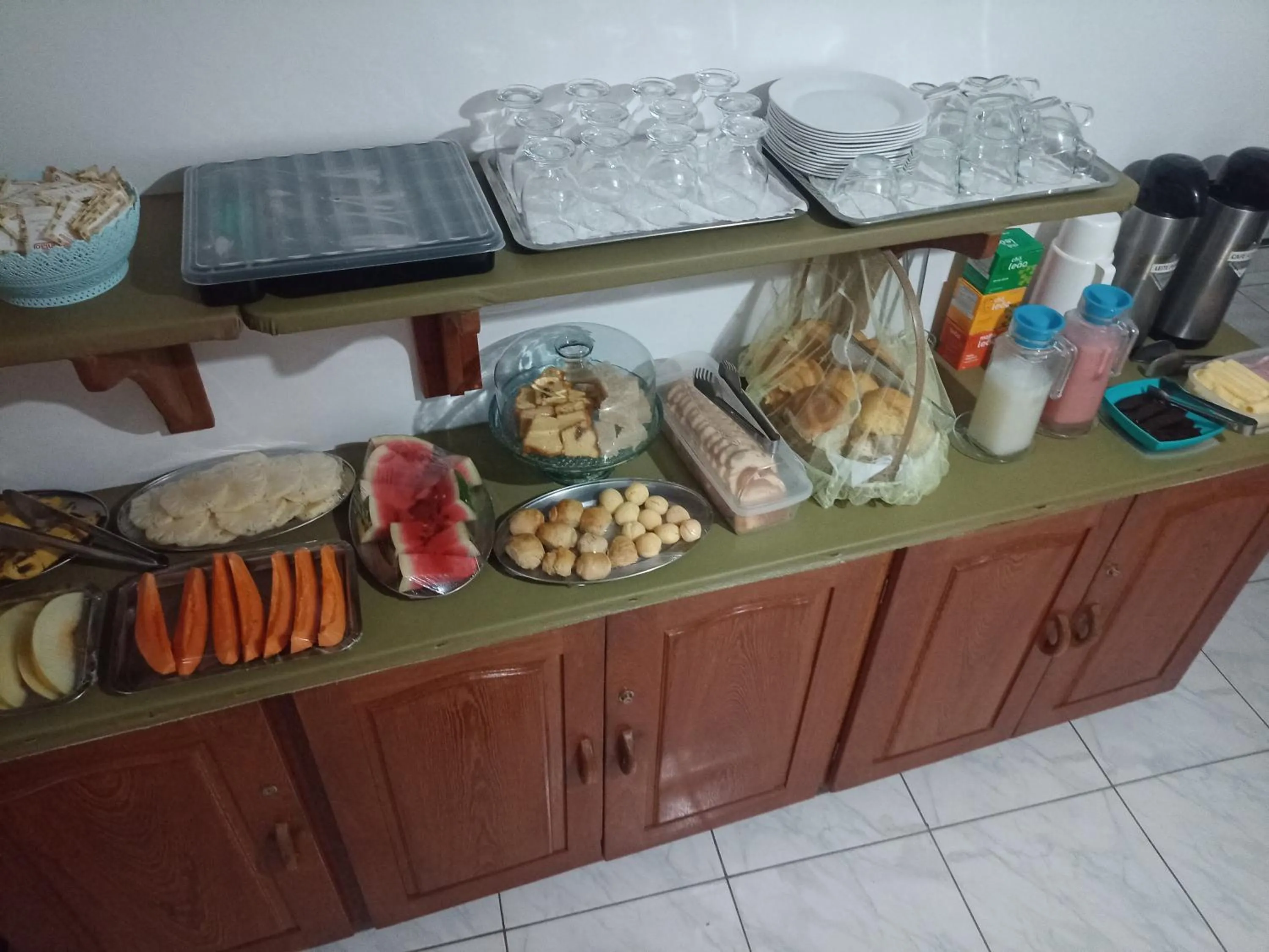 Breakfast in Pousada Jatobá