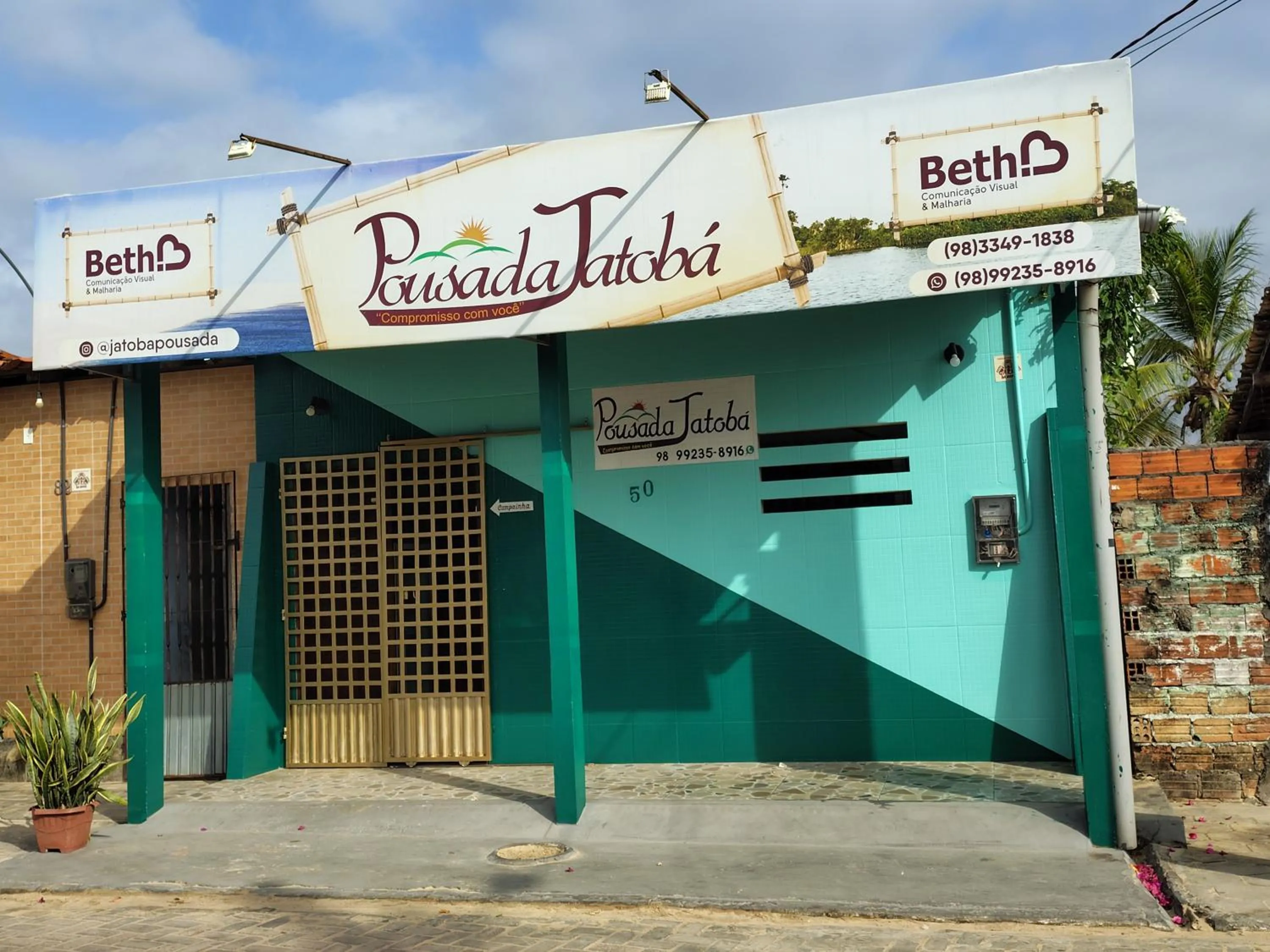 Facade/entrance in Pousada Jatobá