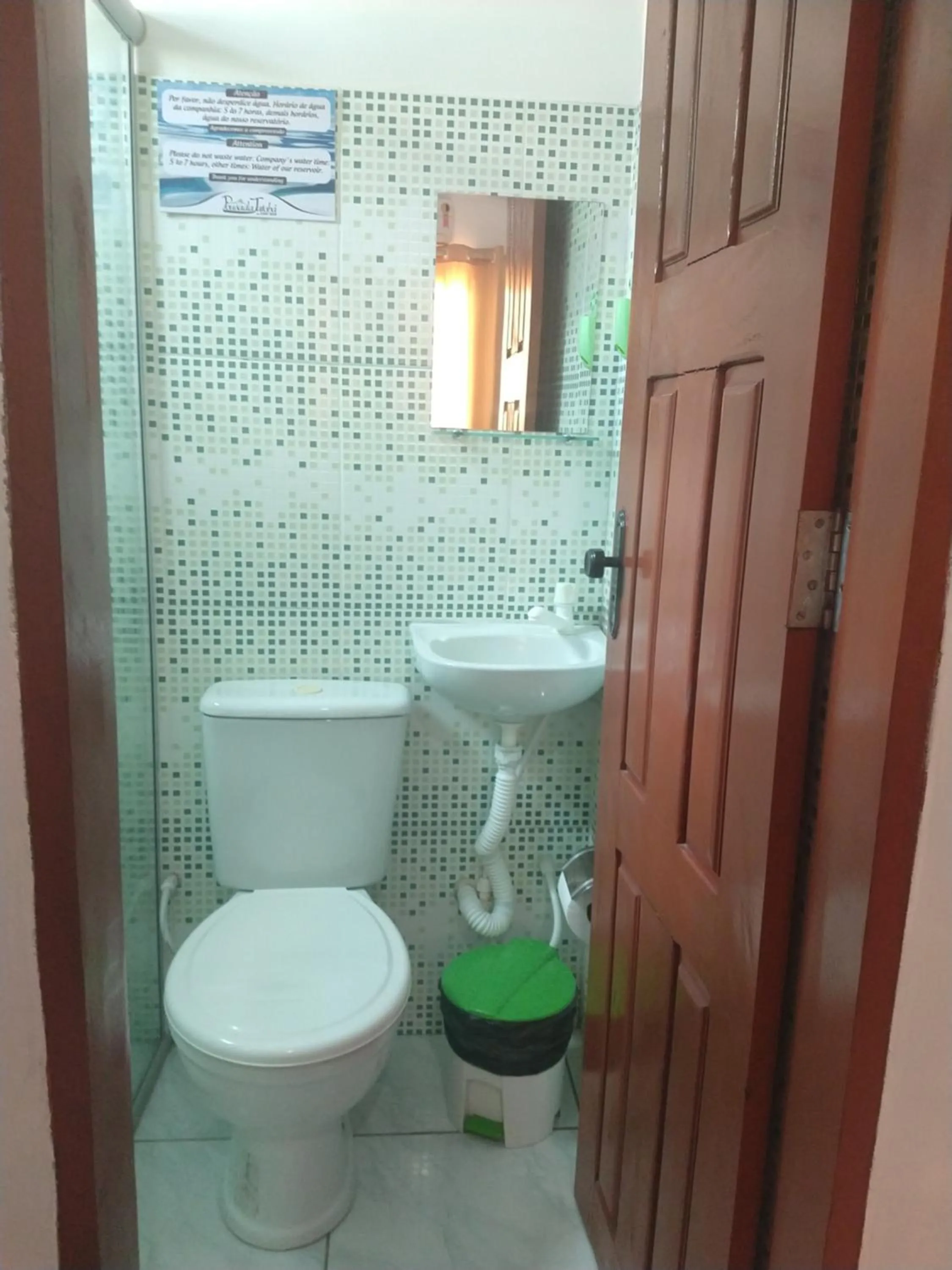Bathroom in Pousada Jatobá