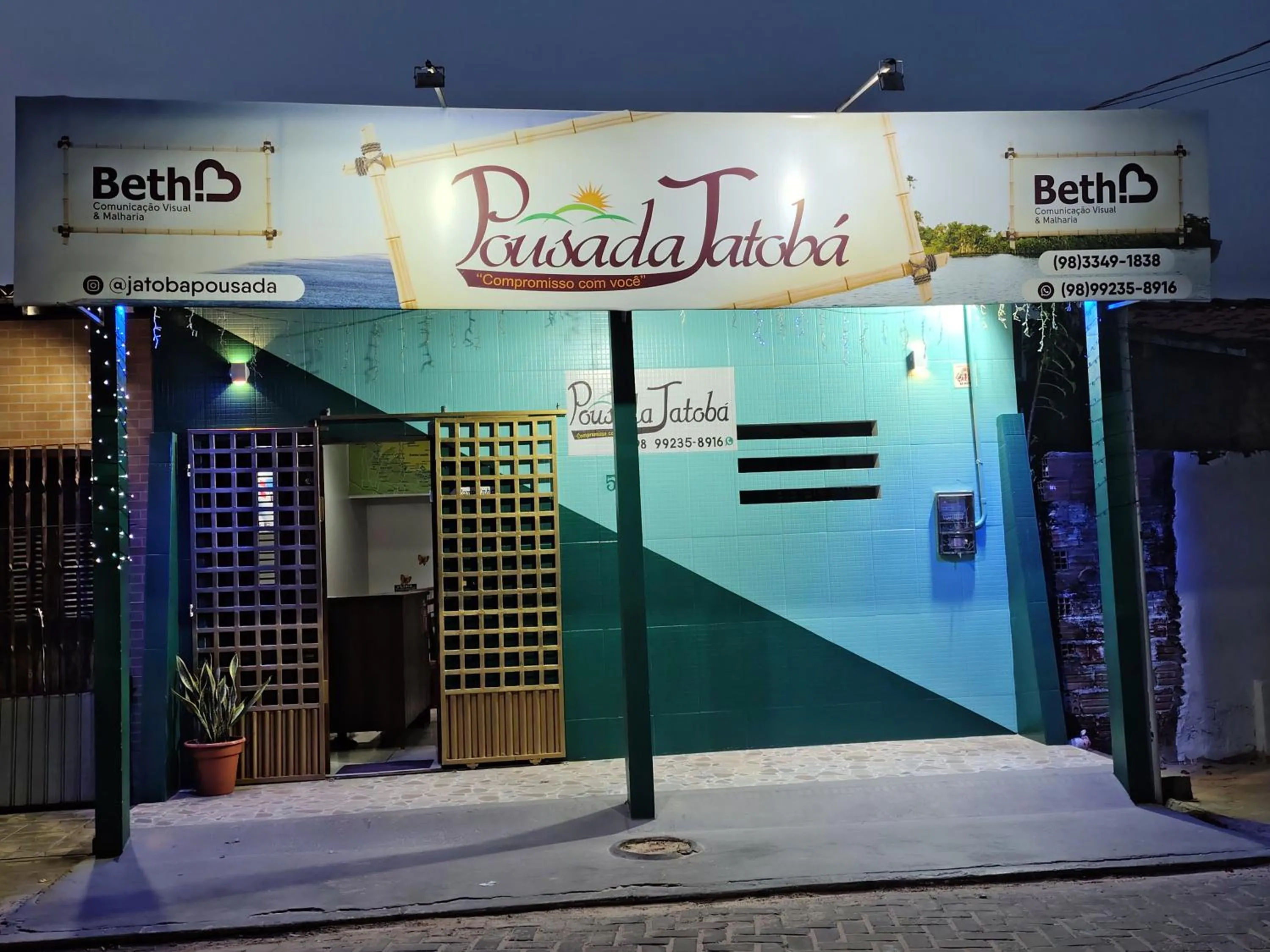 Facade/entrance in Pousada Jatobá