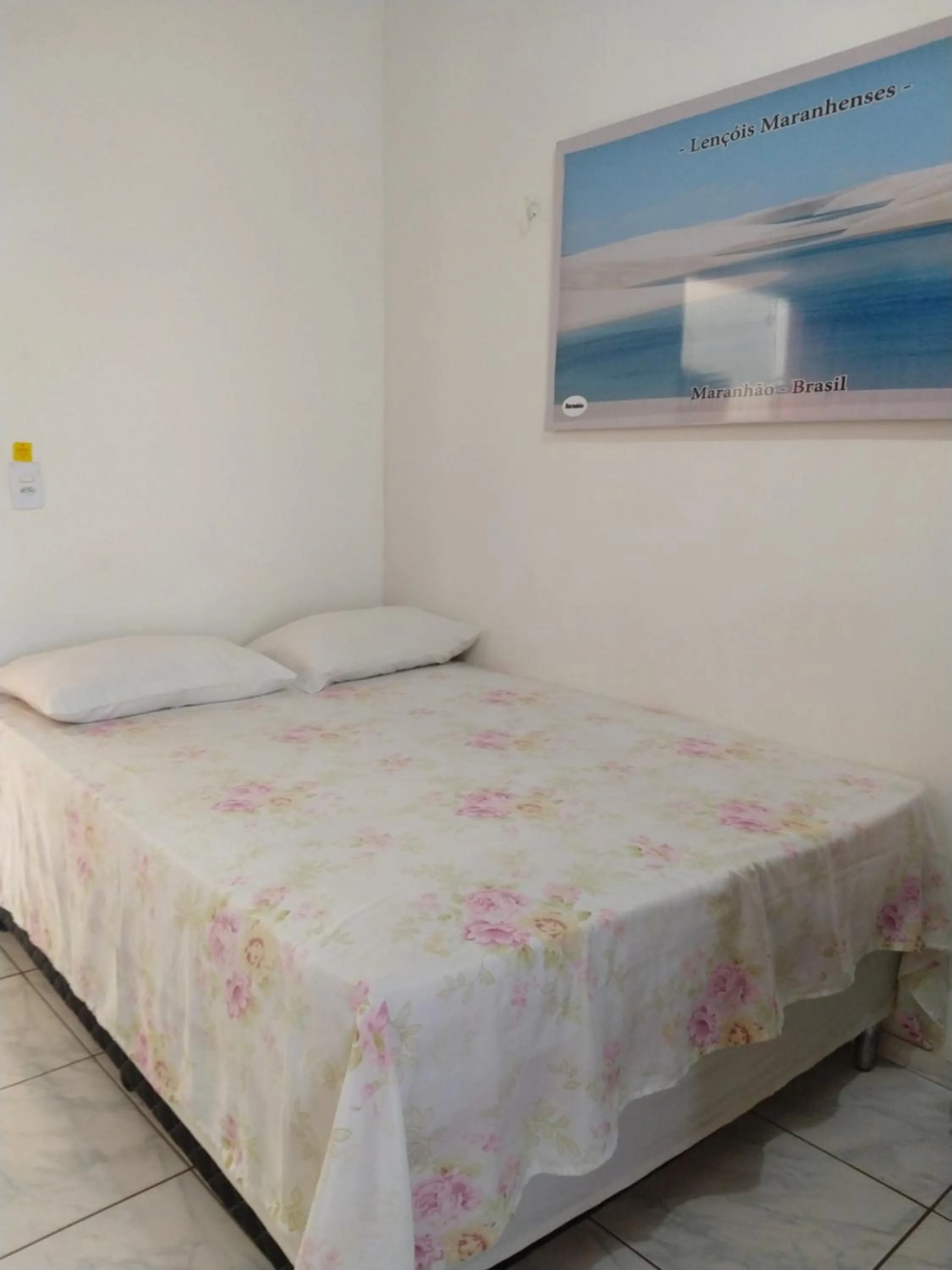 Bed in Pousada Jatobá