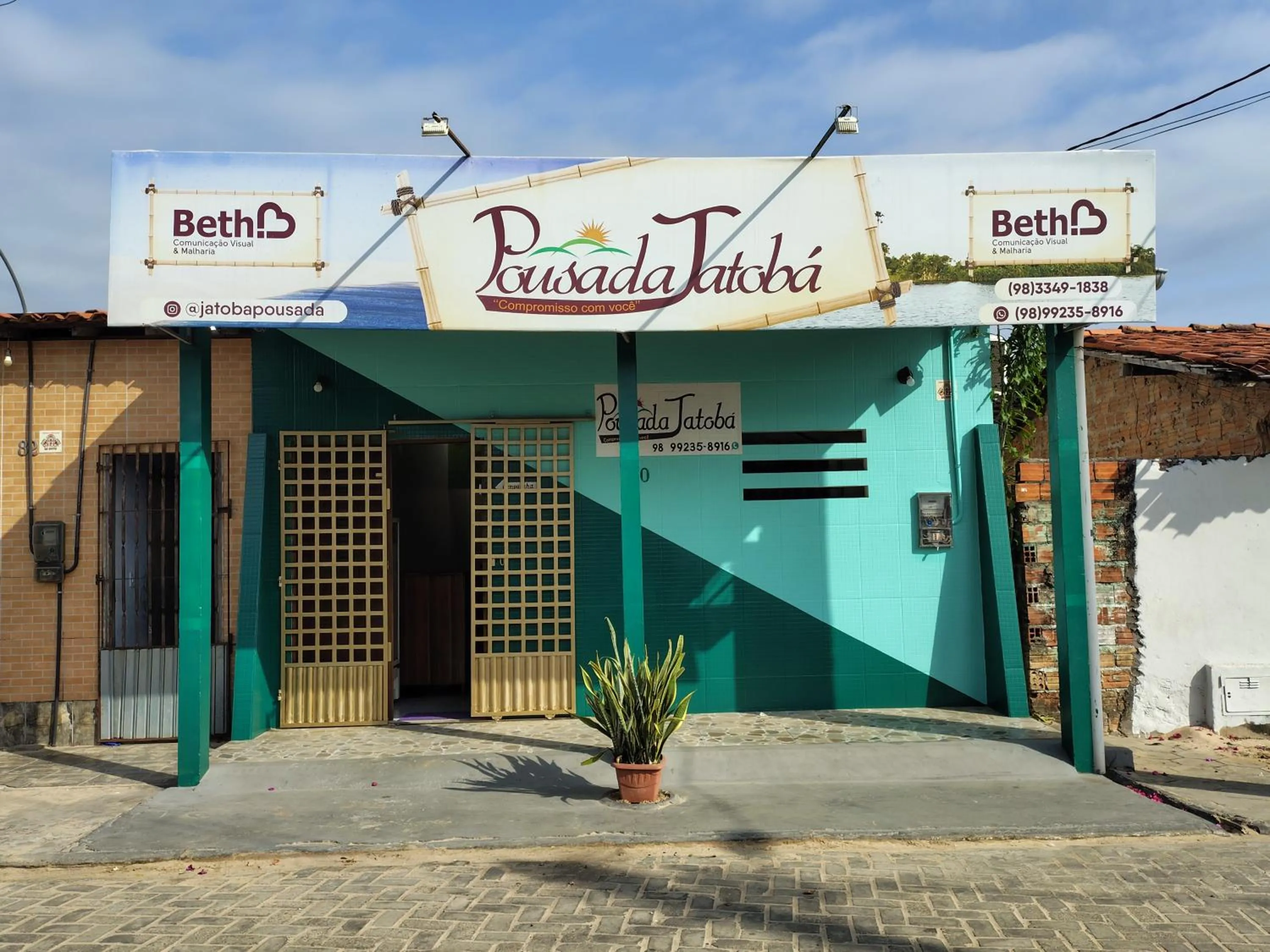 Facade/entrance in Pousada Jatobá
