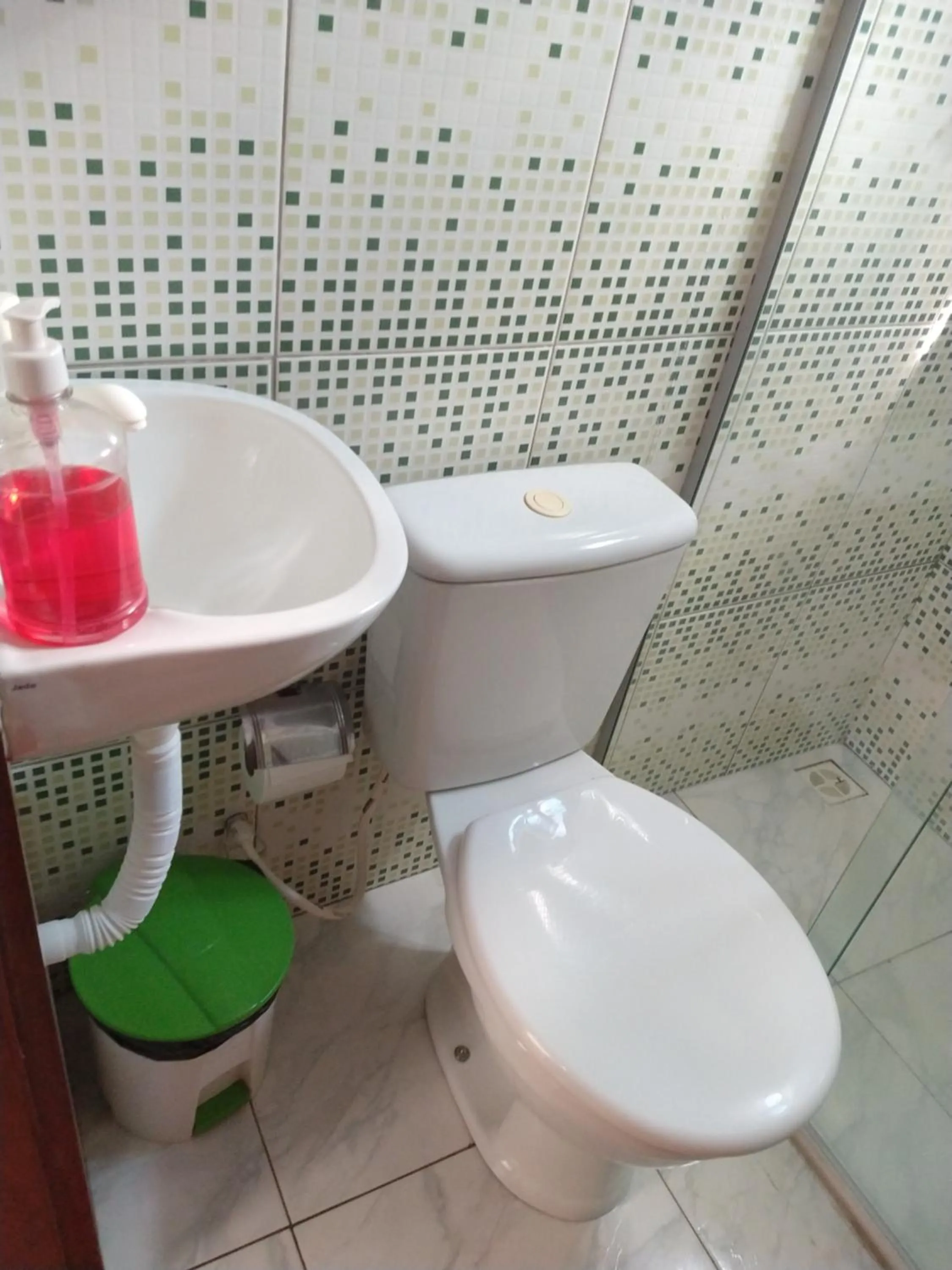 Bathroom in Pousada Jatobá