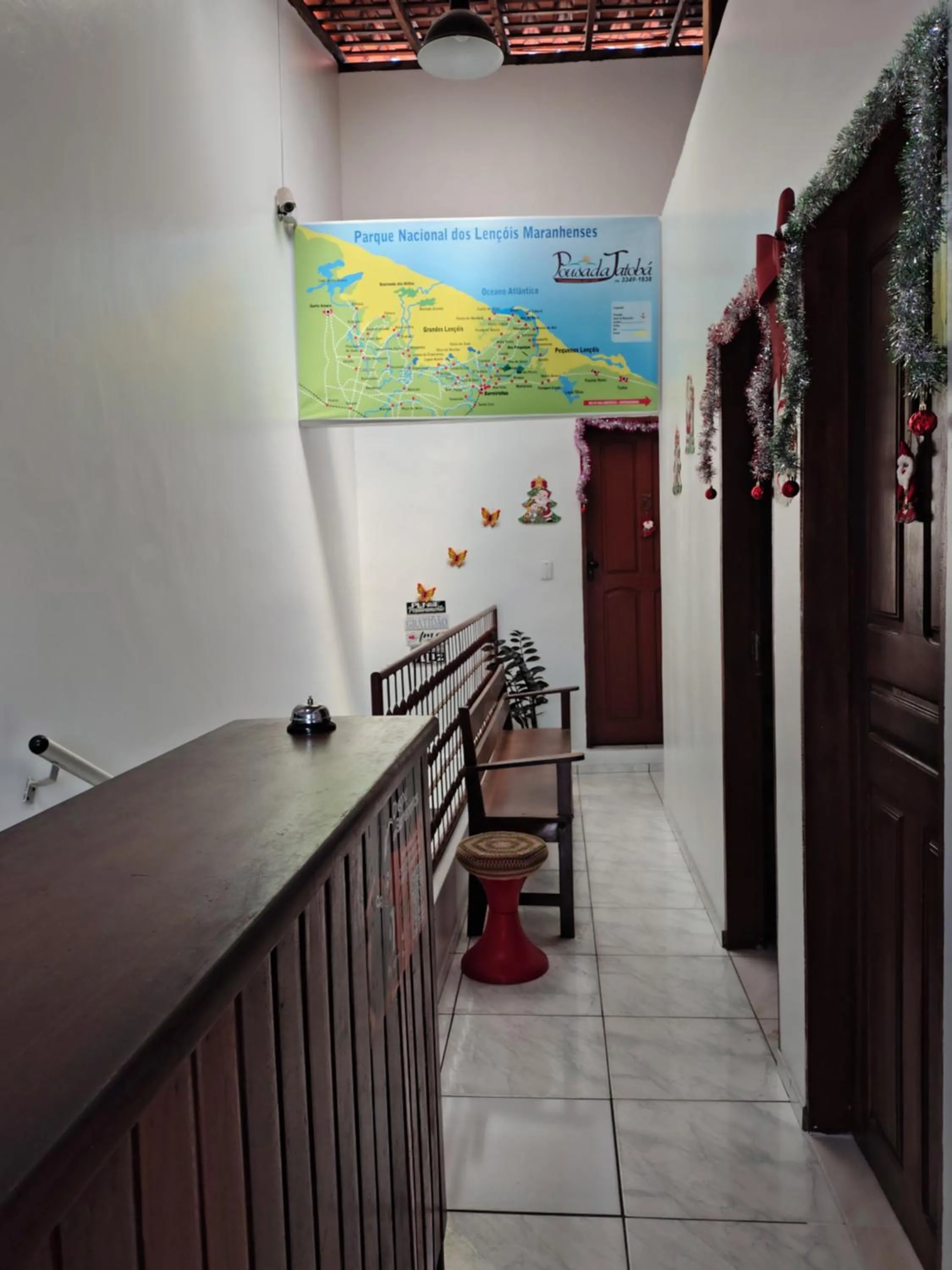 Lobby or reception in Pousada Jatobá