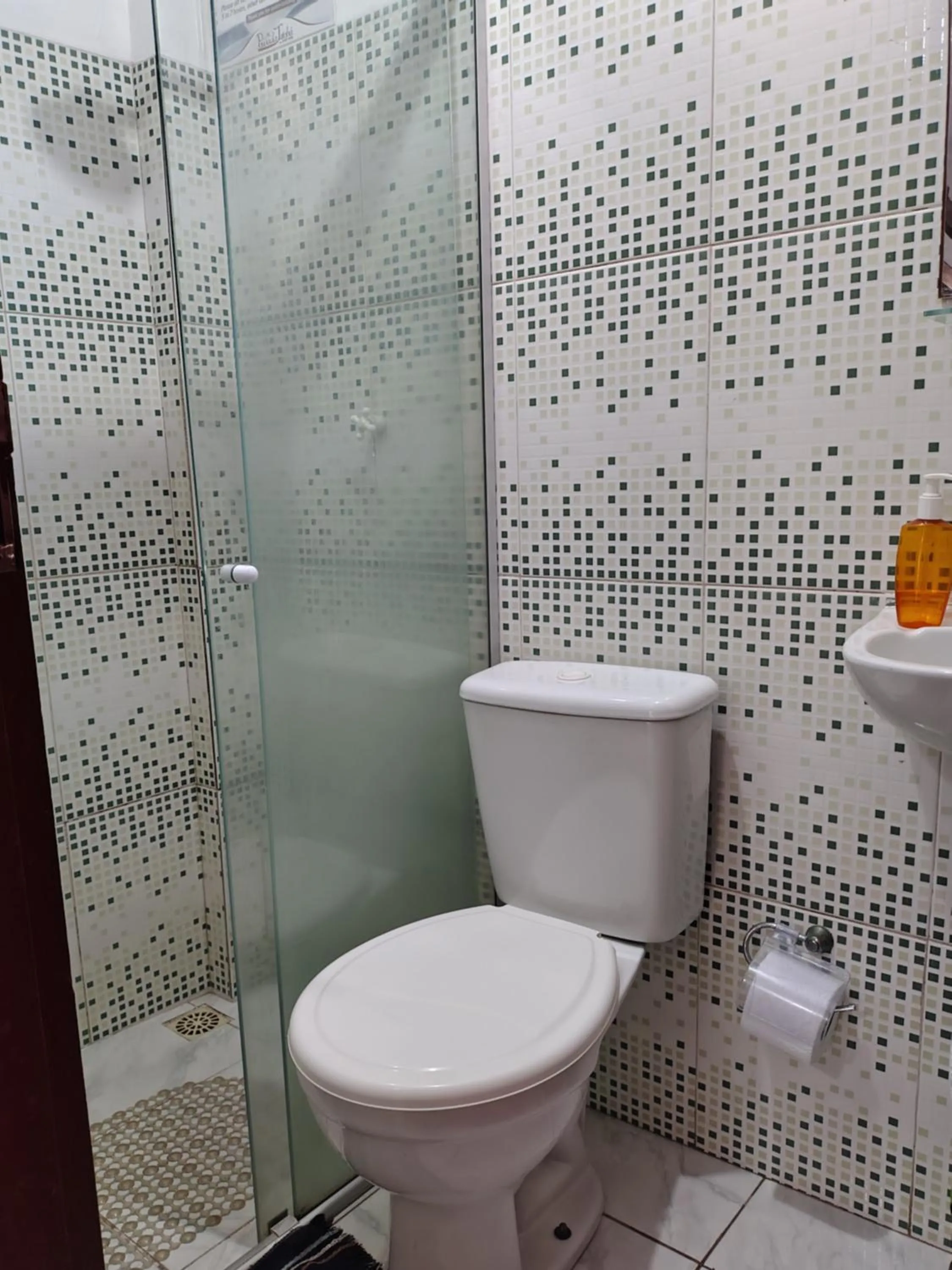 Bathroom in Pousada Jatobá