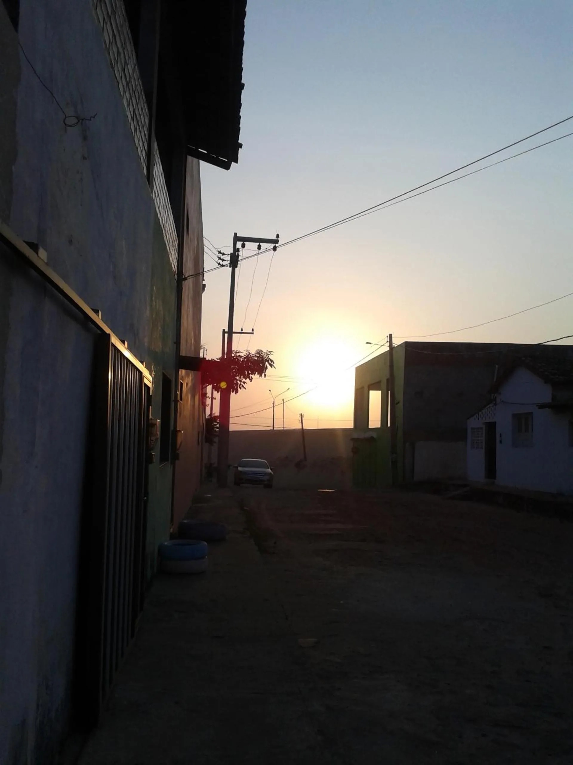 Sunrise in Pousada Jatobá