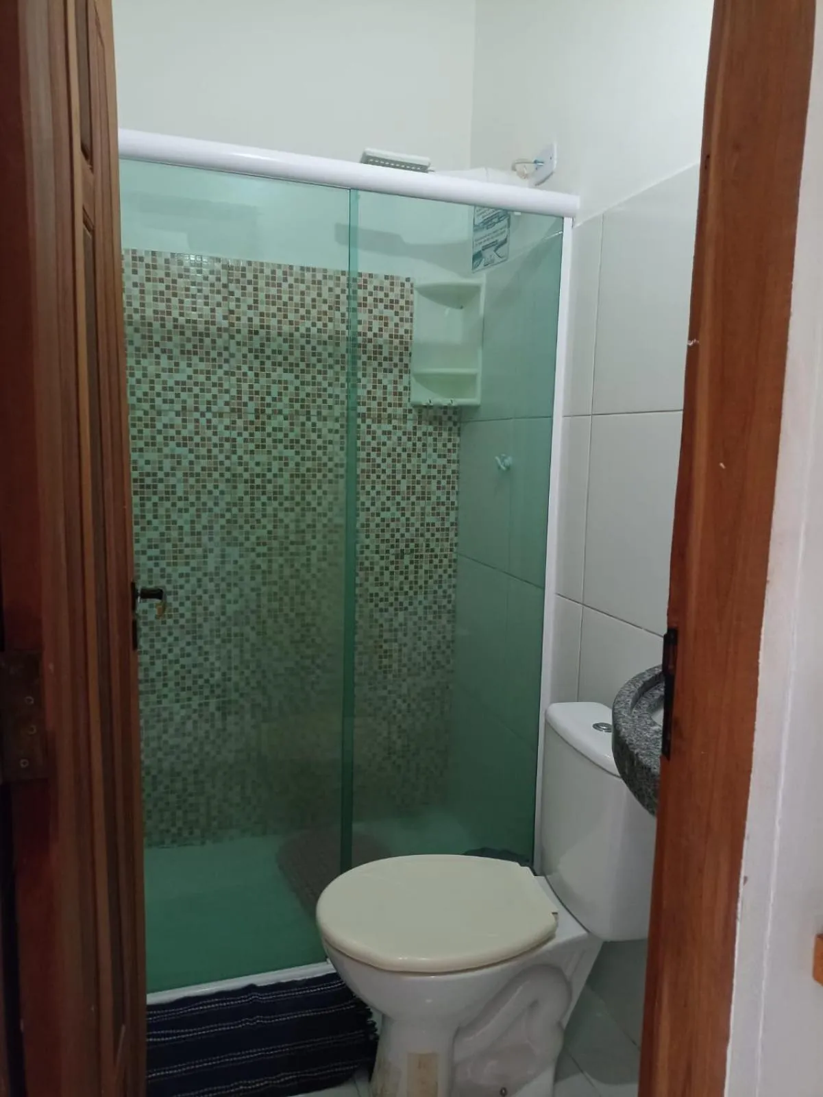 Shower in Pousada Jatobá