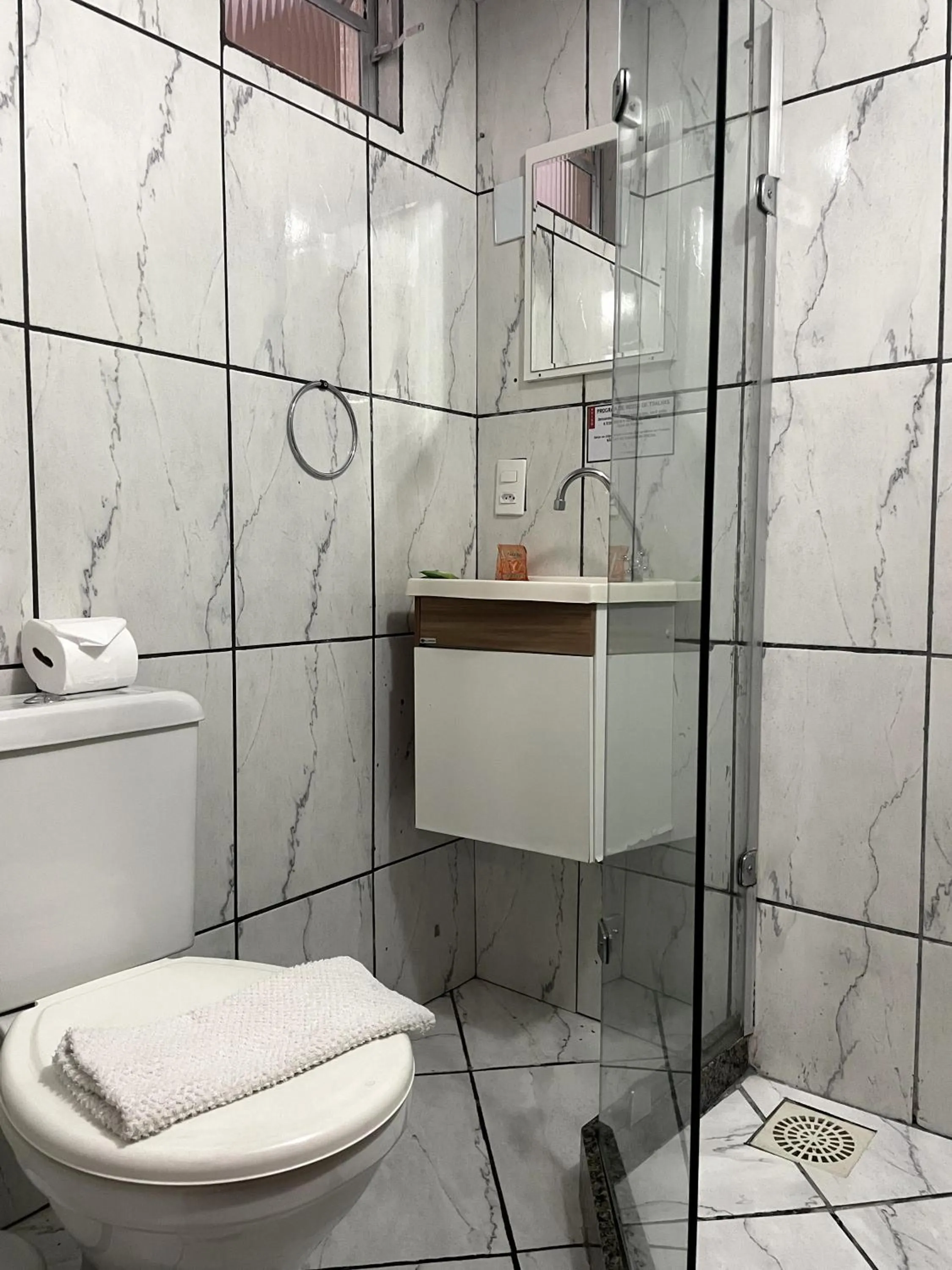 Bathroom in Pousada Sitio Sossego