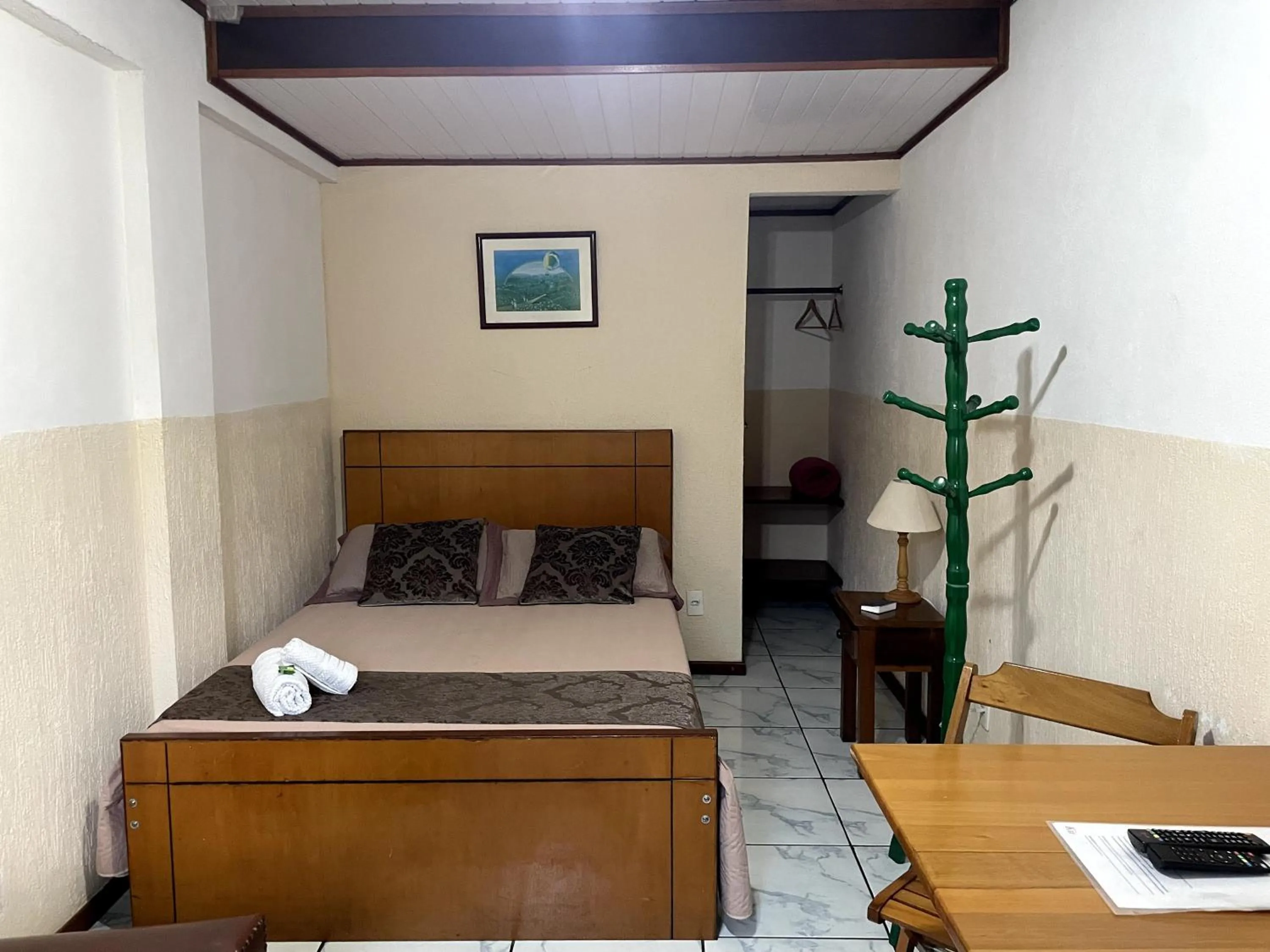 Bed in Pousada Sitio Sossego