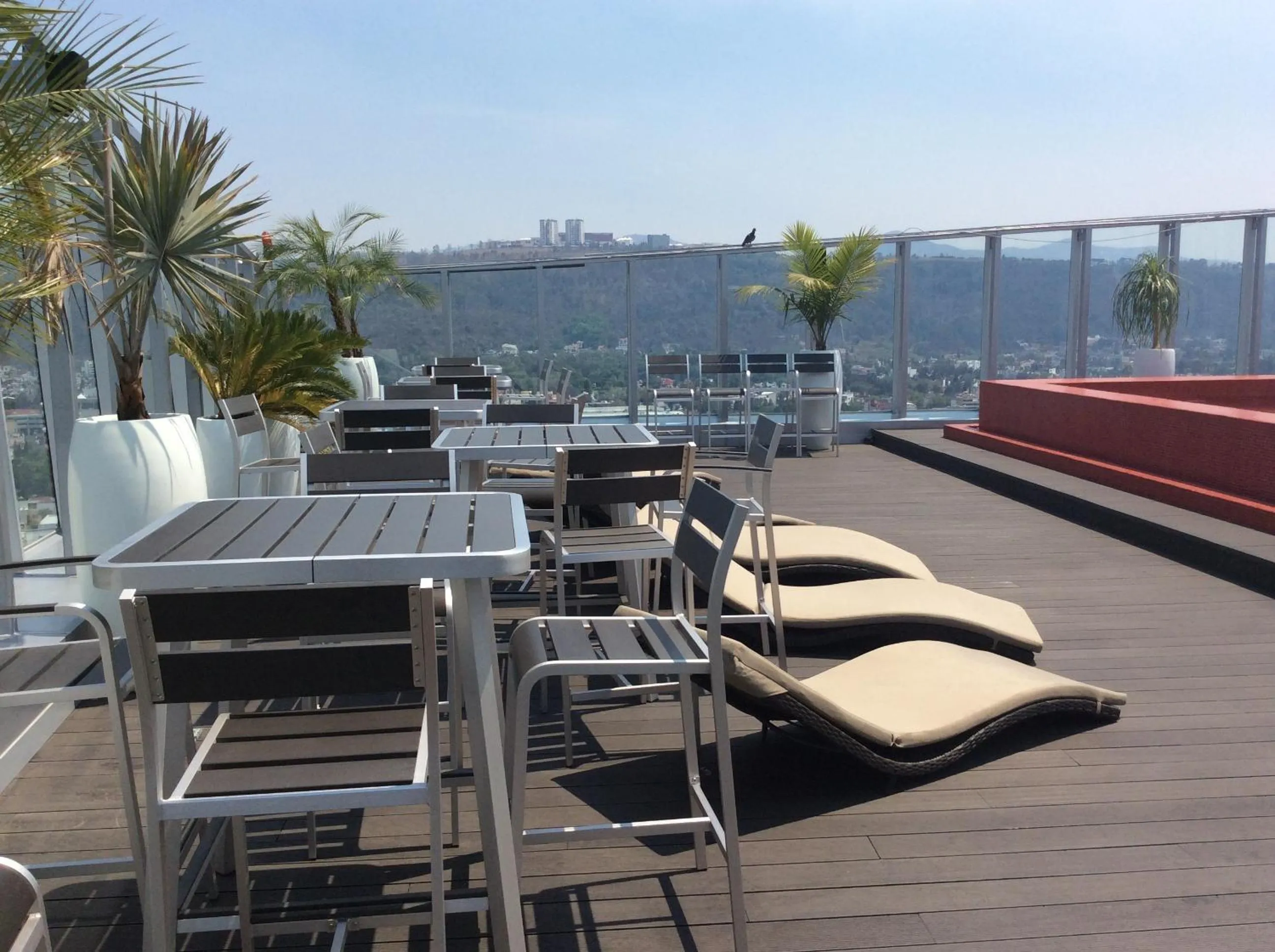Balcony/Terrace in Hotel Belo Grand Morelia