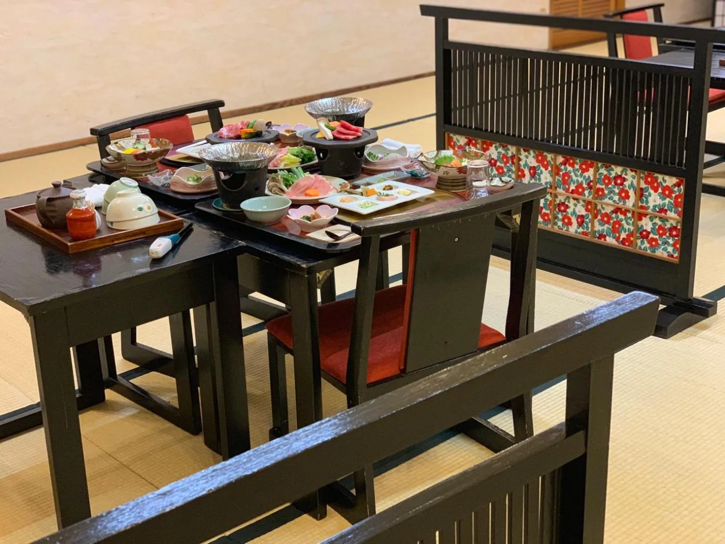 Dining area in Kinosato Yamanoyu
