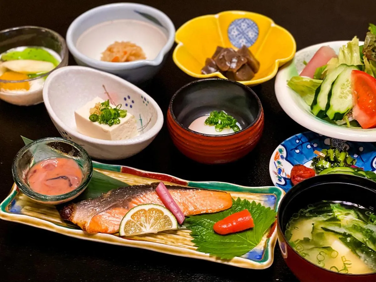 Food close-up in Kinosato Yamanoyu