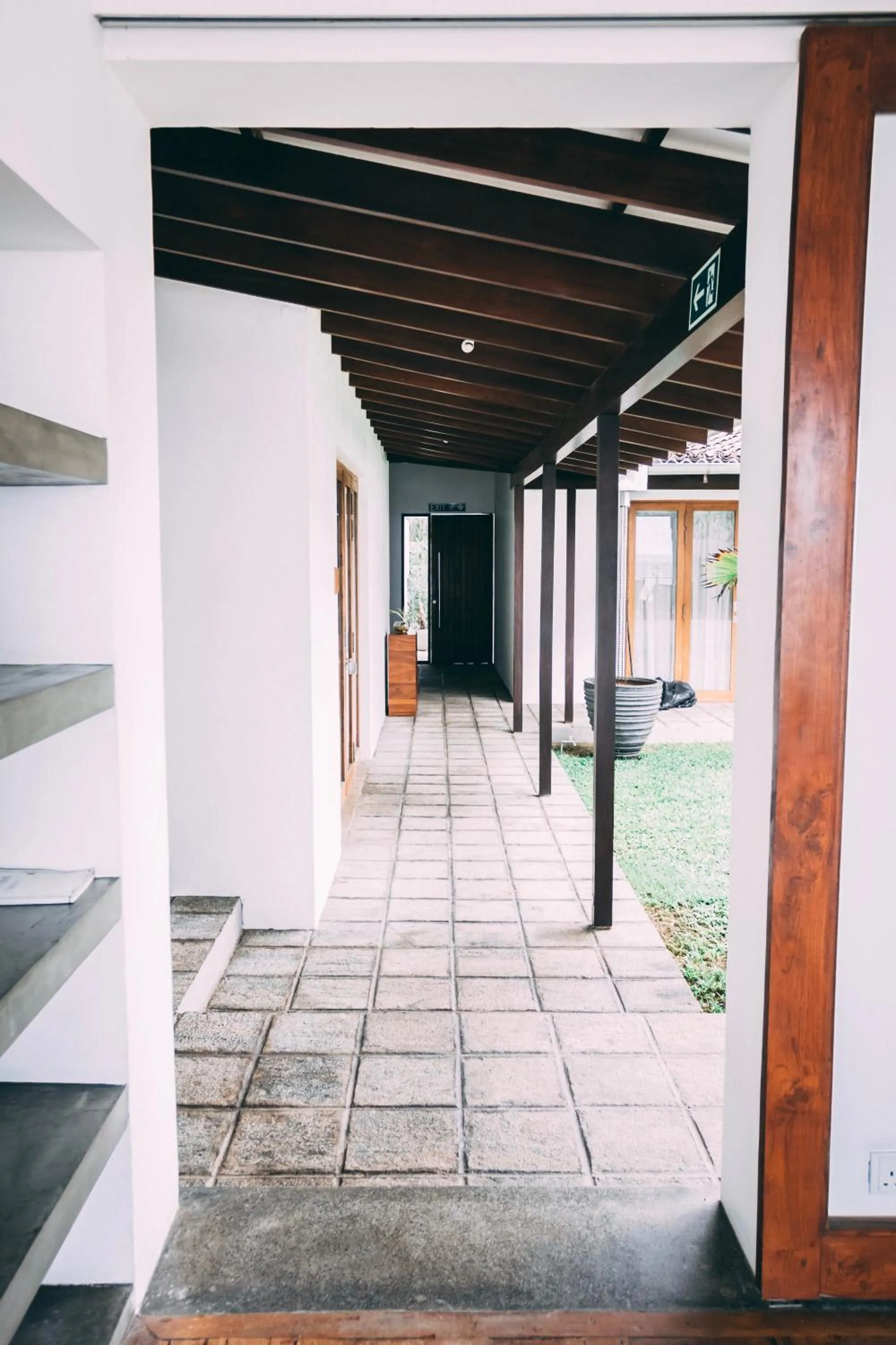 Facade/entrance in Ubuntu Beach Villas by Reveal