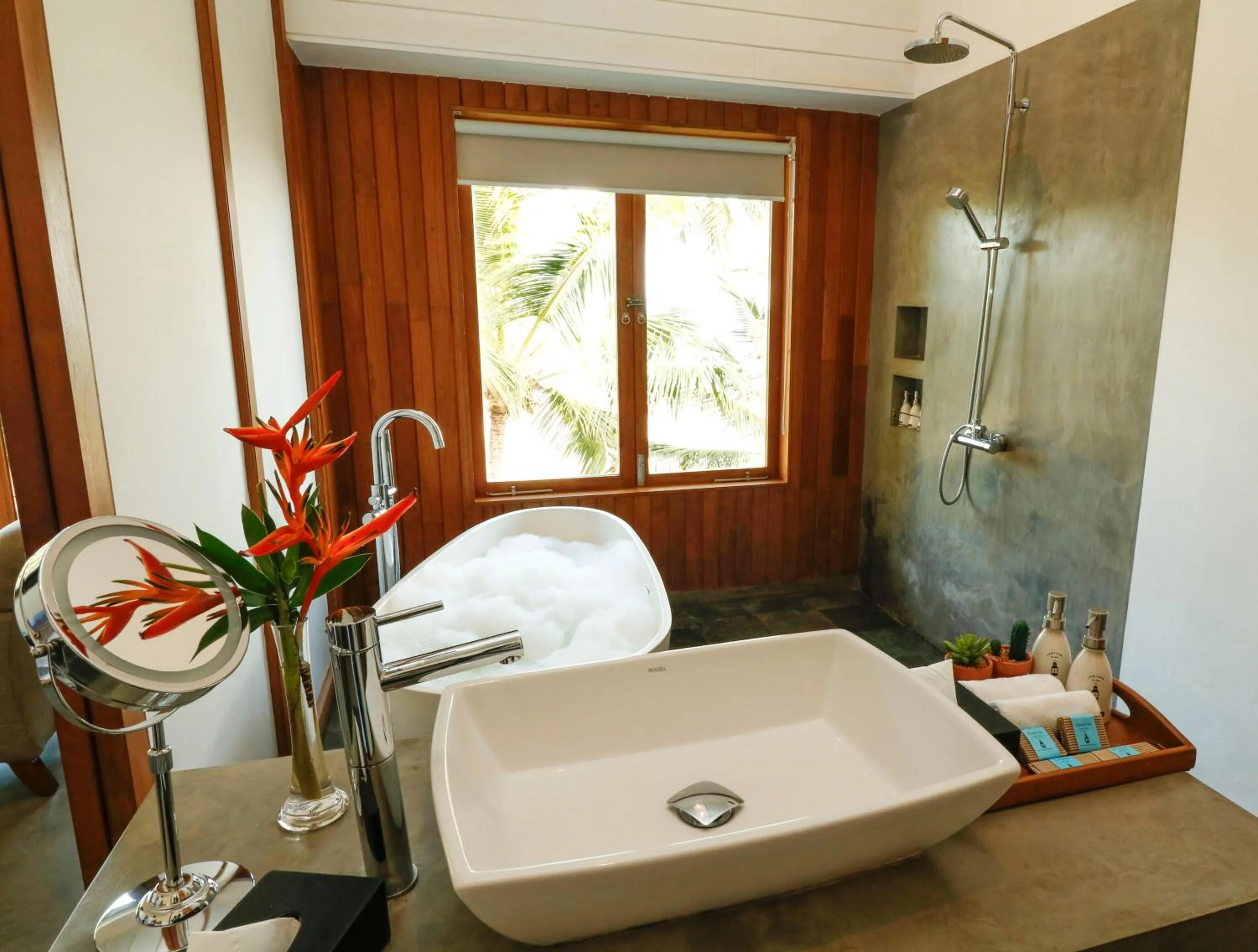 Bathroom in Ubuntu Beach Villas by Reveal