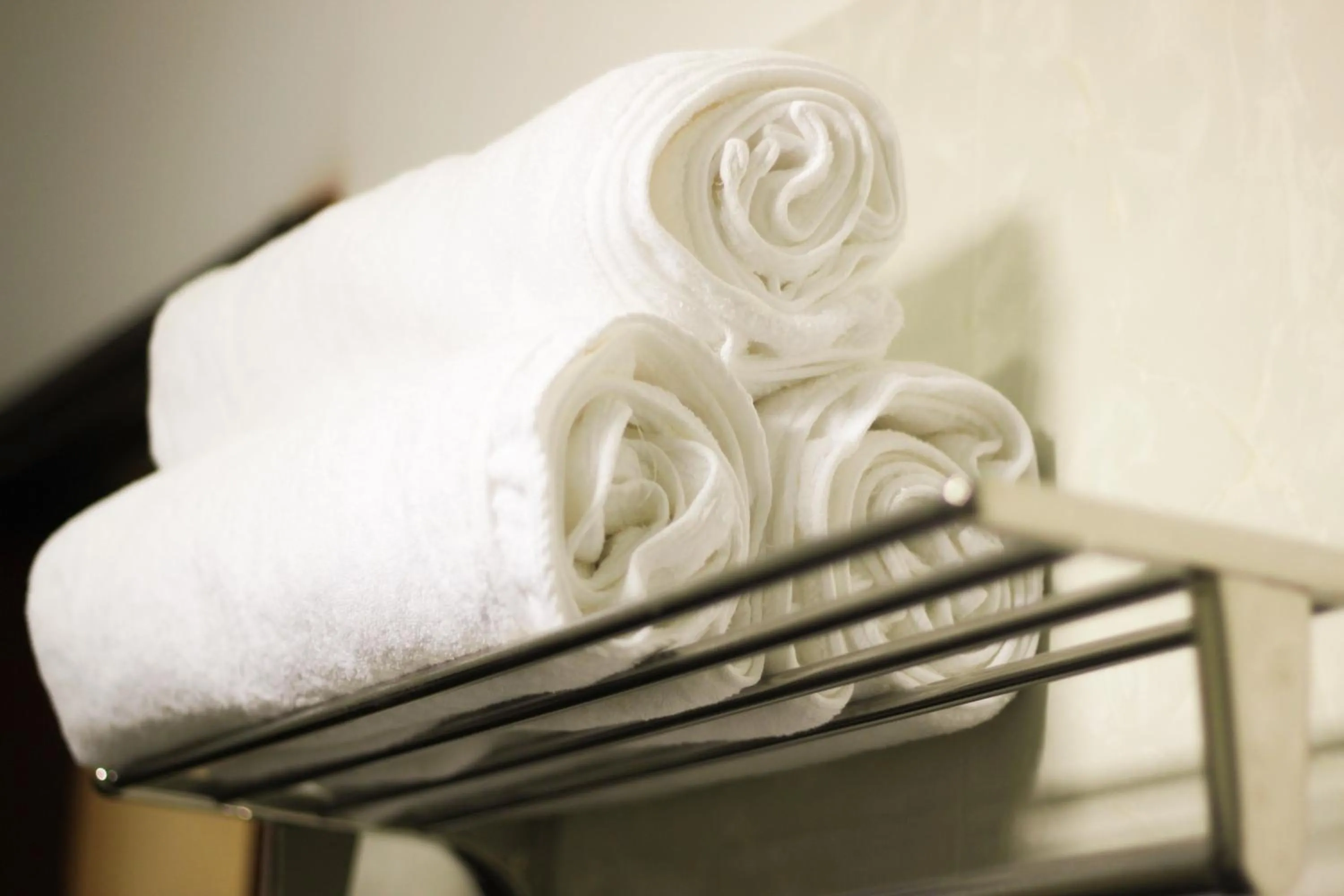 Toilet, Bed in Hoa Binh Hotel