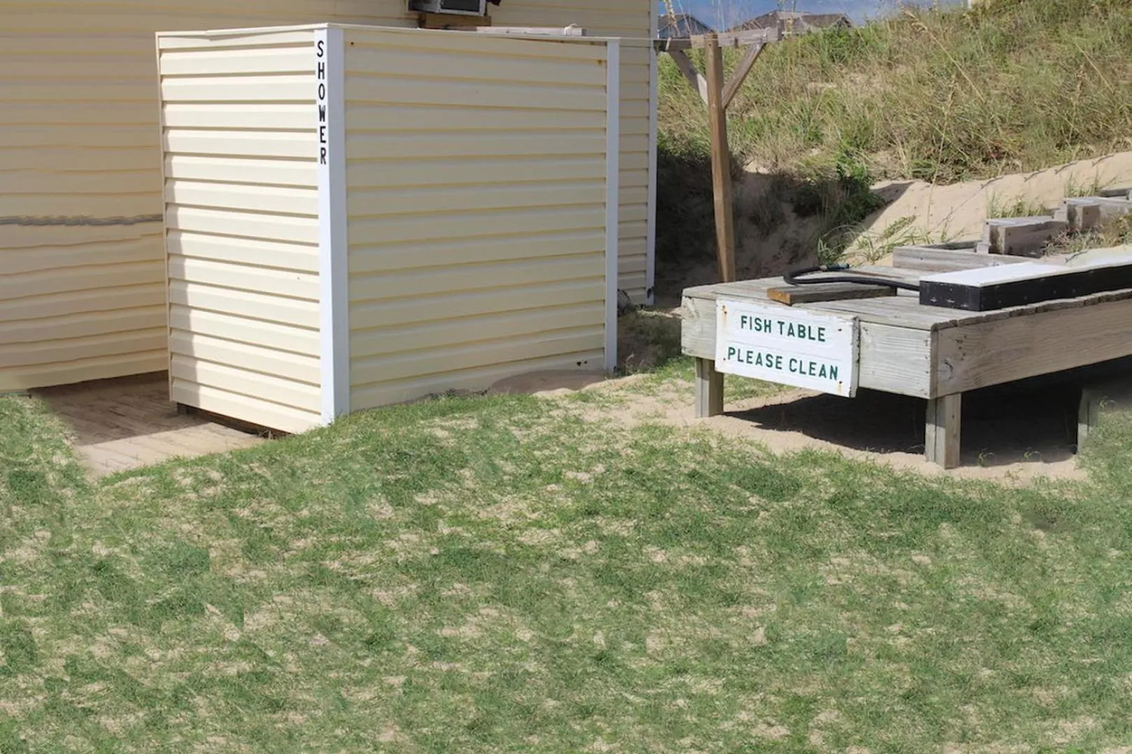 Shower in Oceanside Court by KEES Vacations