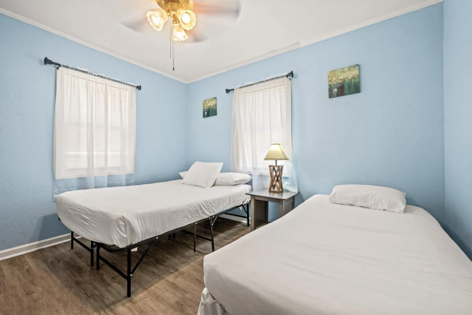 Bed in Oceanside Court by KEES Vacations