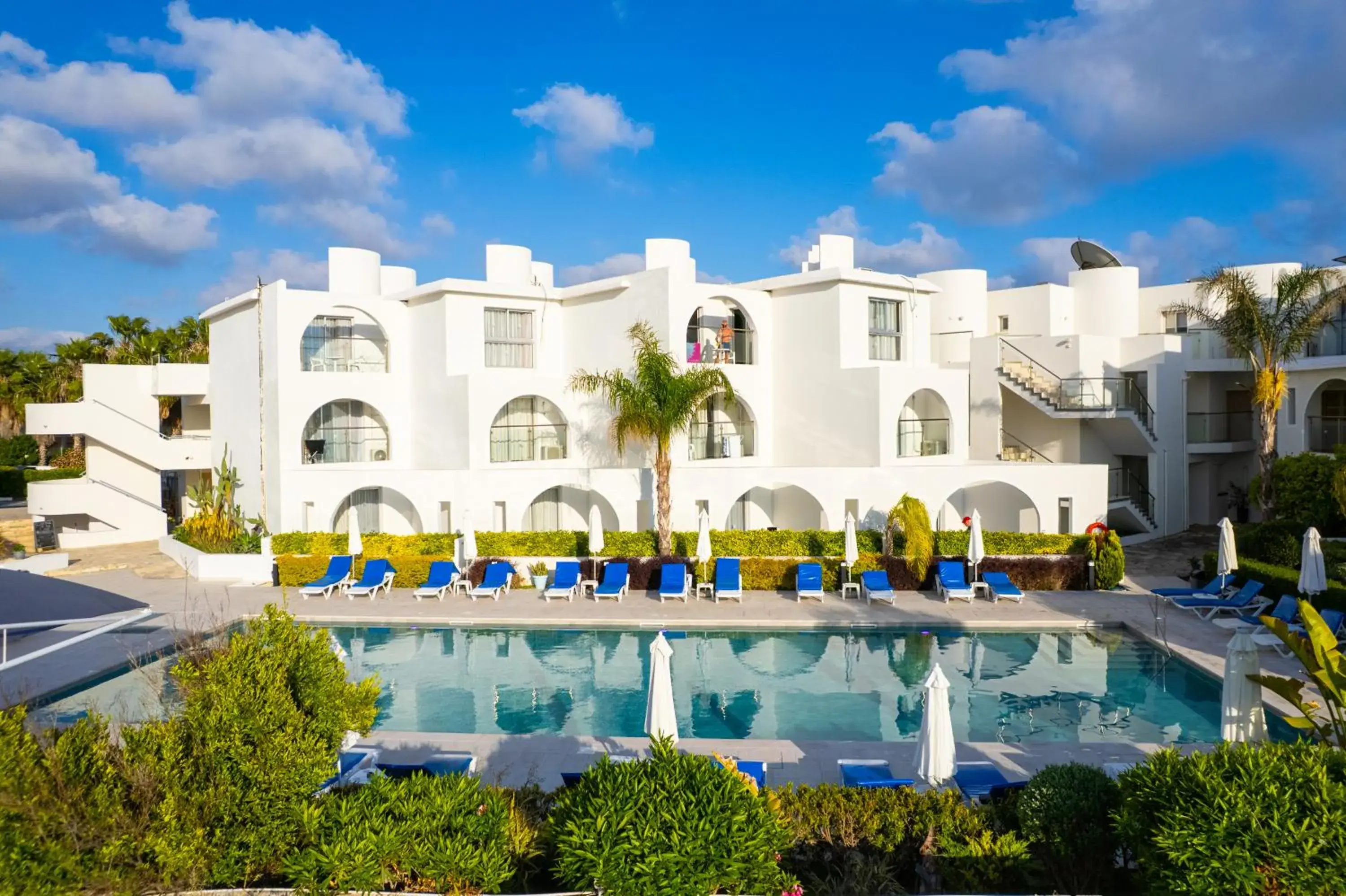 Property building in Pandream Hotel Apartments Property building in Pandream Hotel Apartments