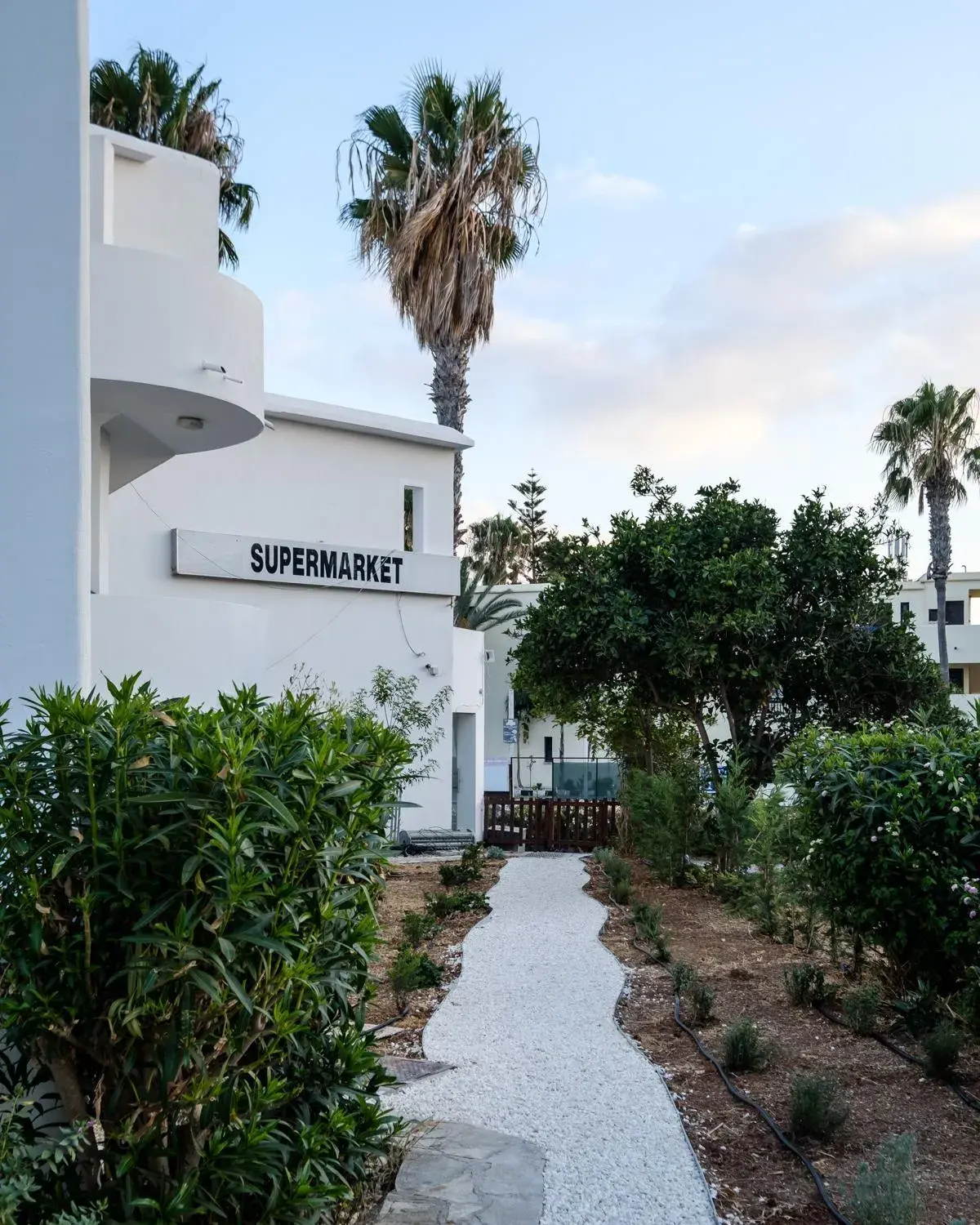 Garden view in Pandream Hotel Apartments Garden view in Pandream Hotel Apartments