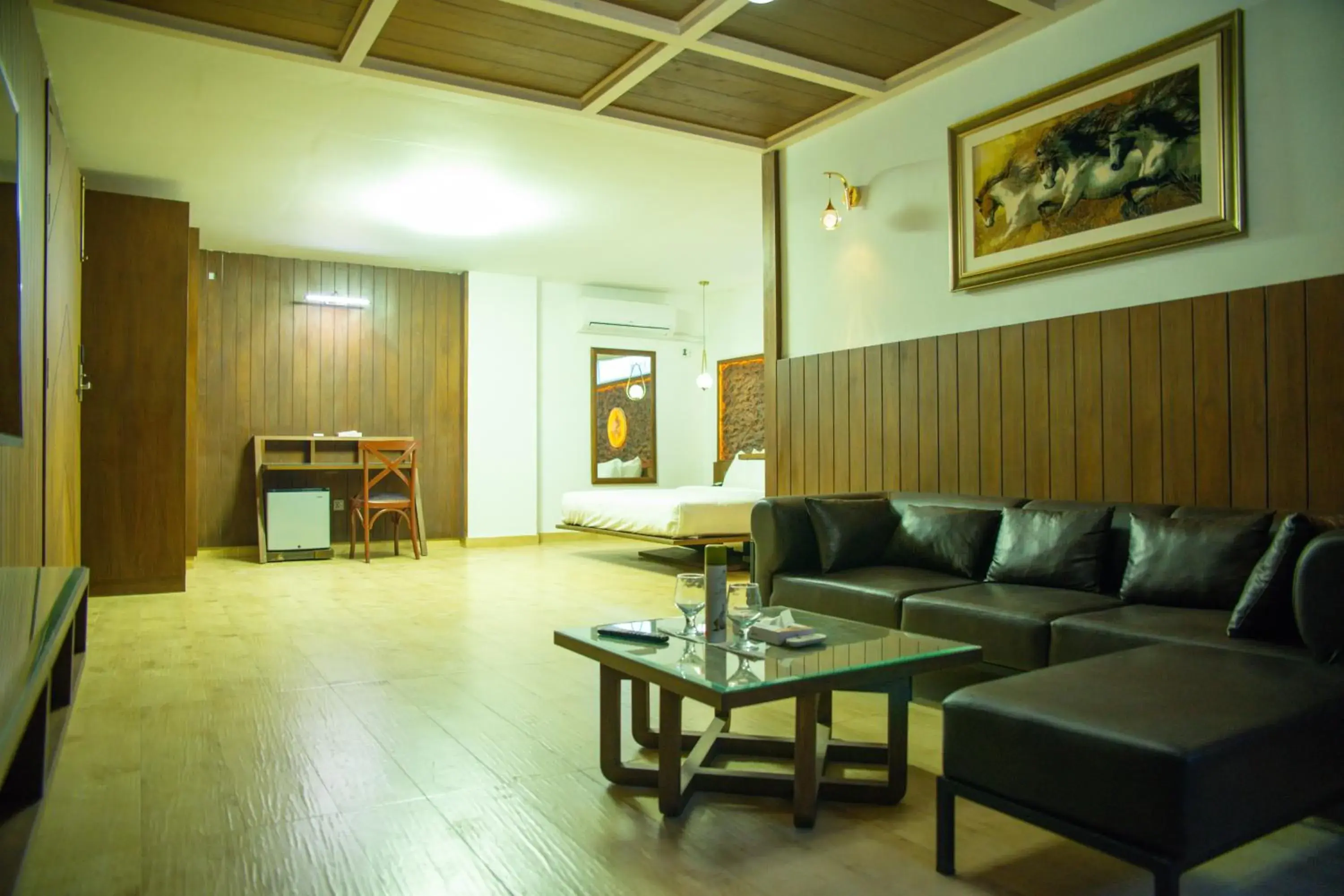 Living room in Hotel Crown Inn Living room in Hotel Crown Inn