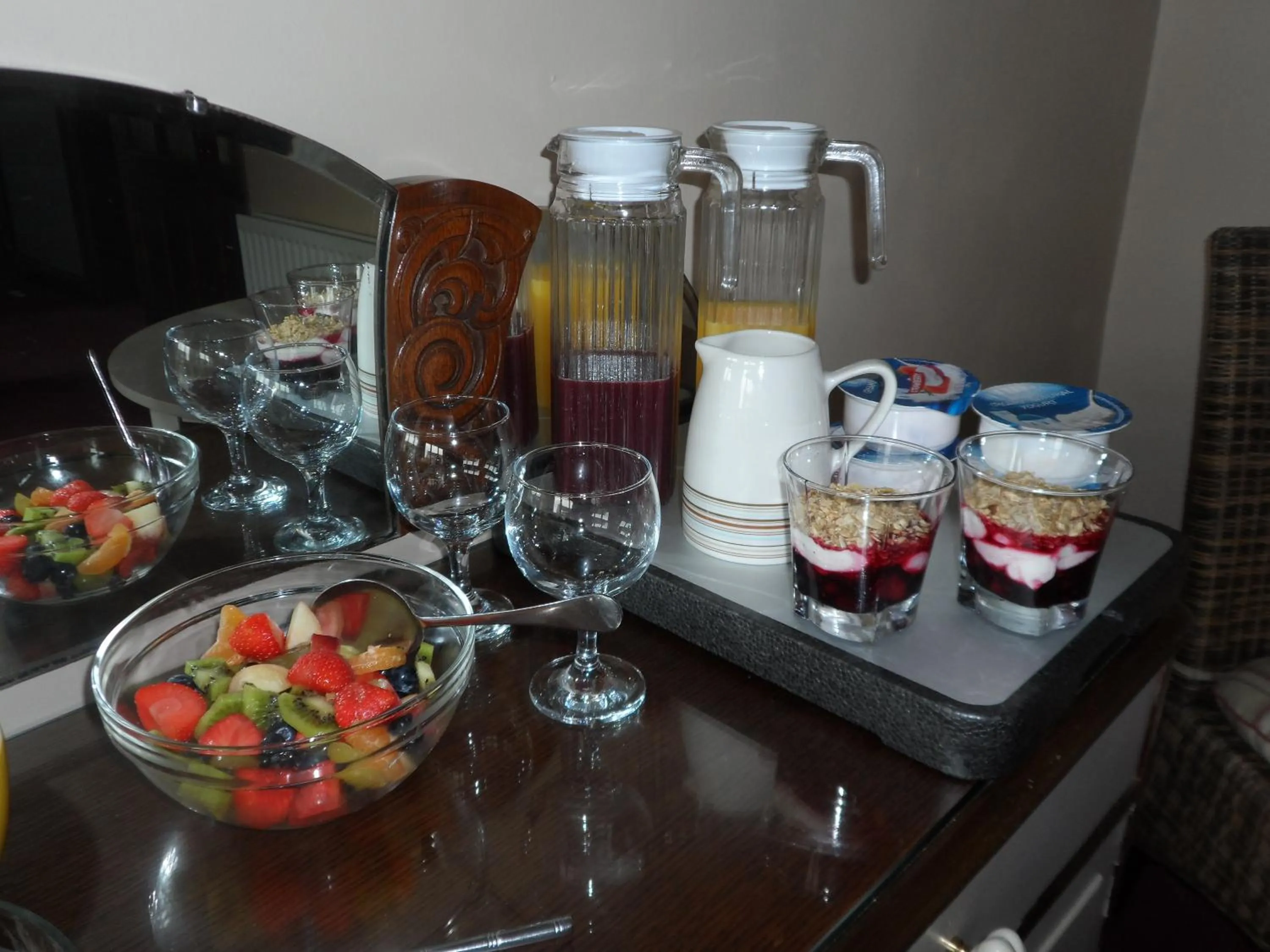 Food close-up in Midtown Farm Bed & Breakfast