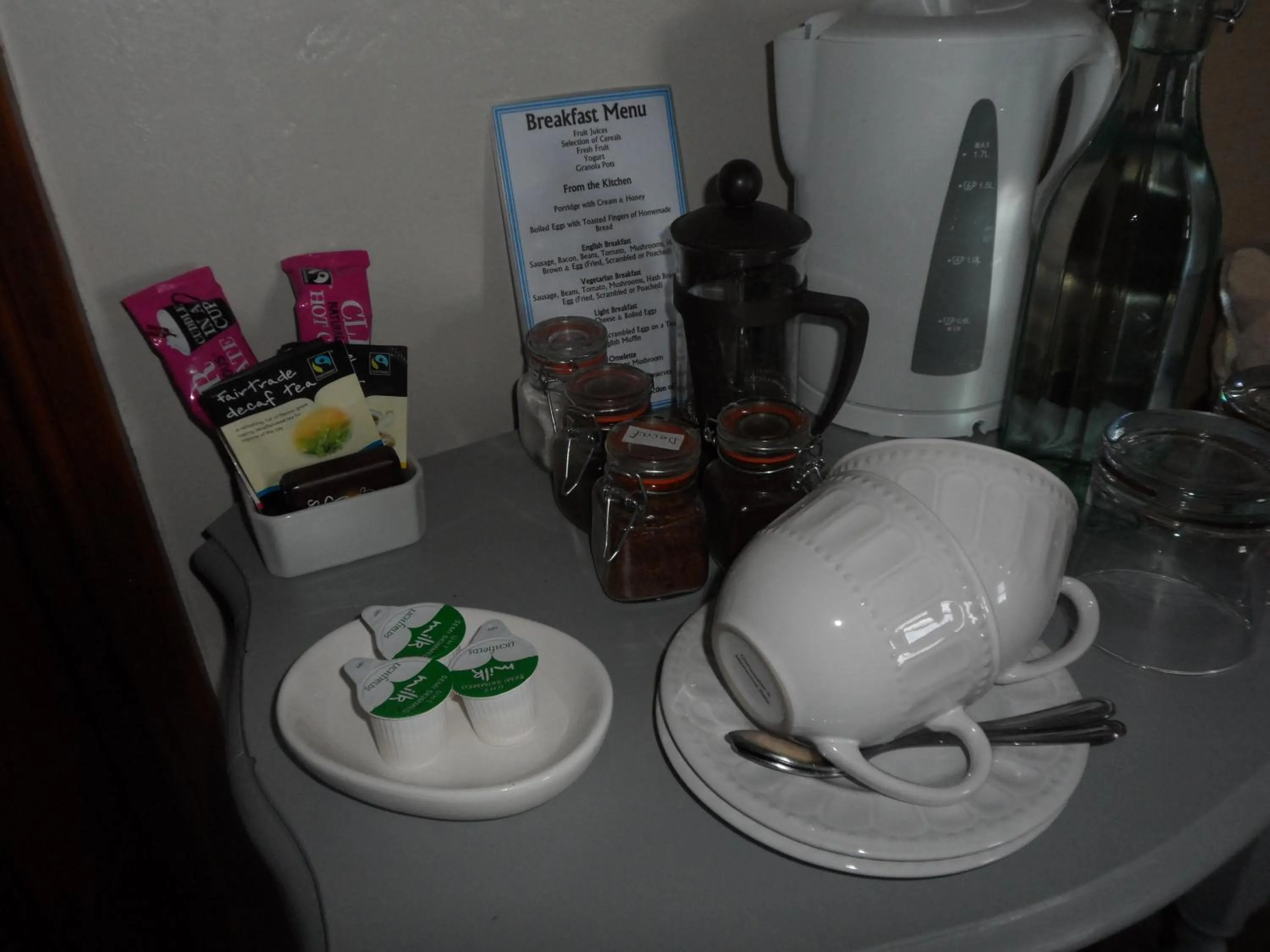 Food and drinks in Midtown Farm Bed & Breakfast