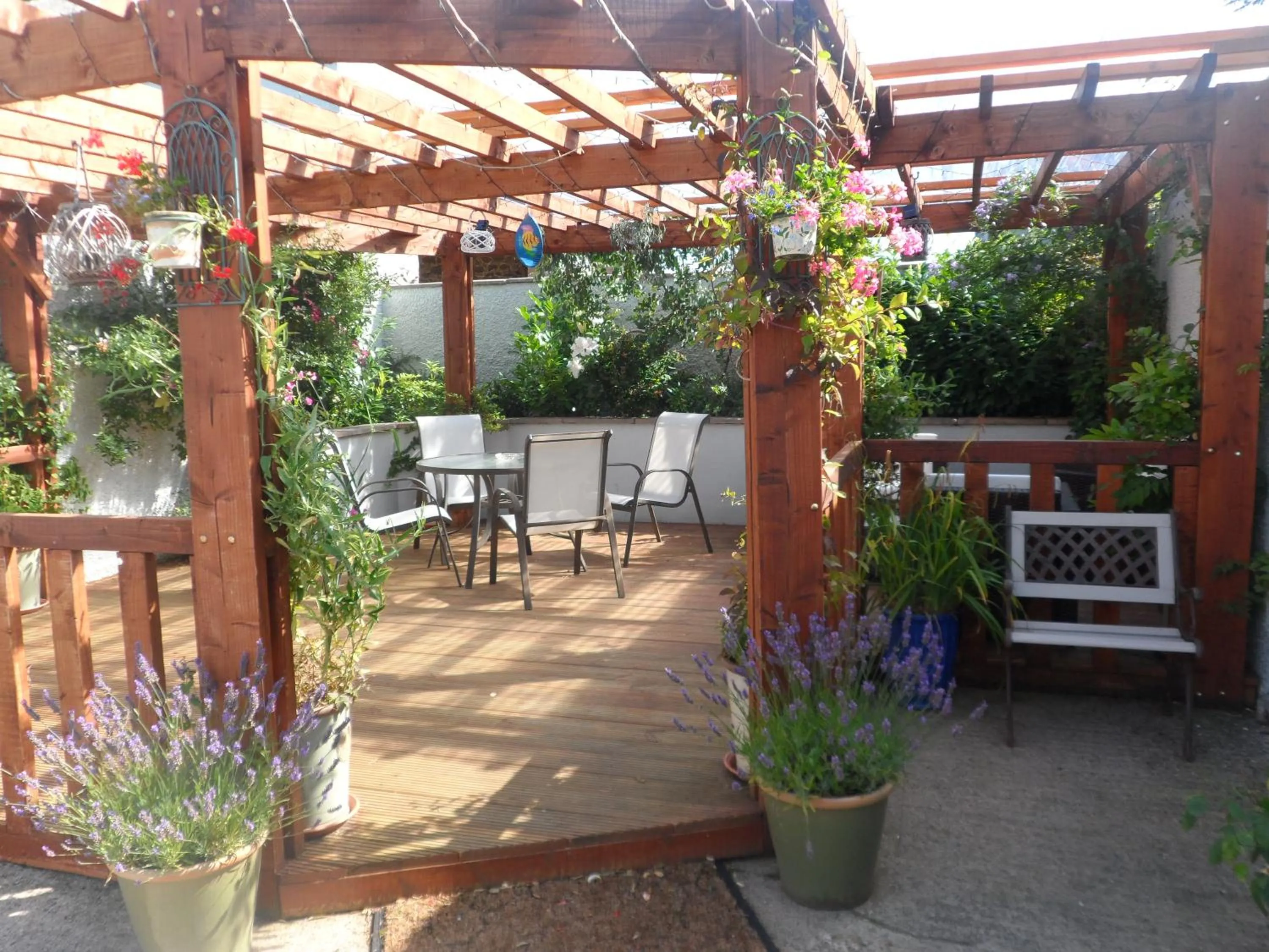 Patio in Midtown Farm Bed & Breakfast