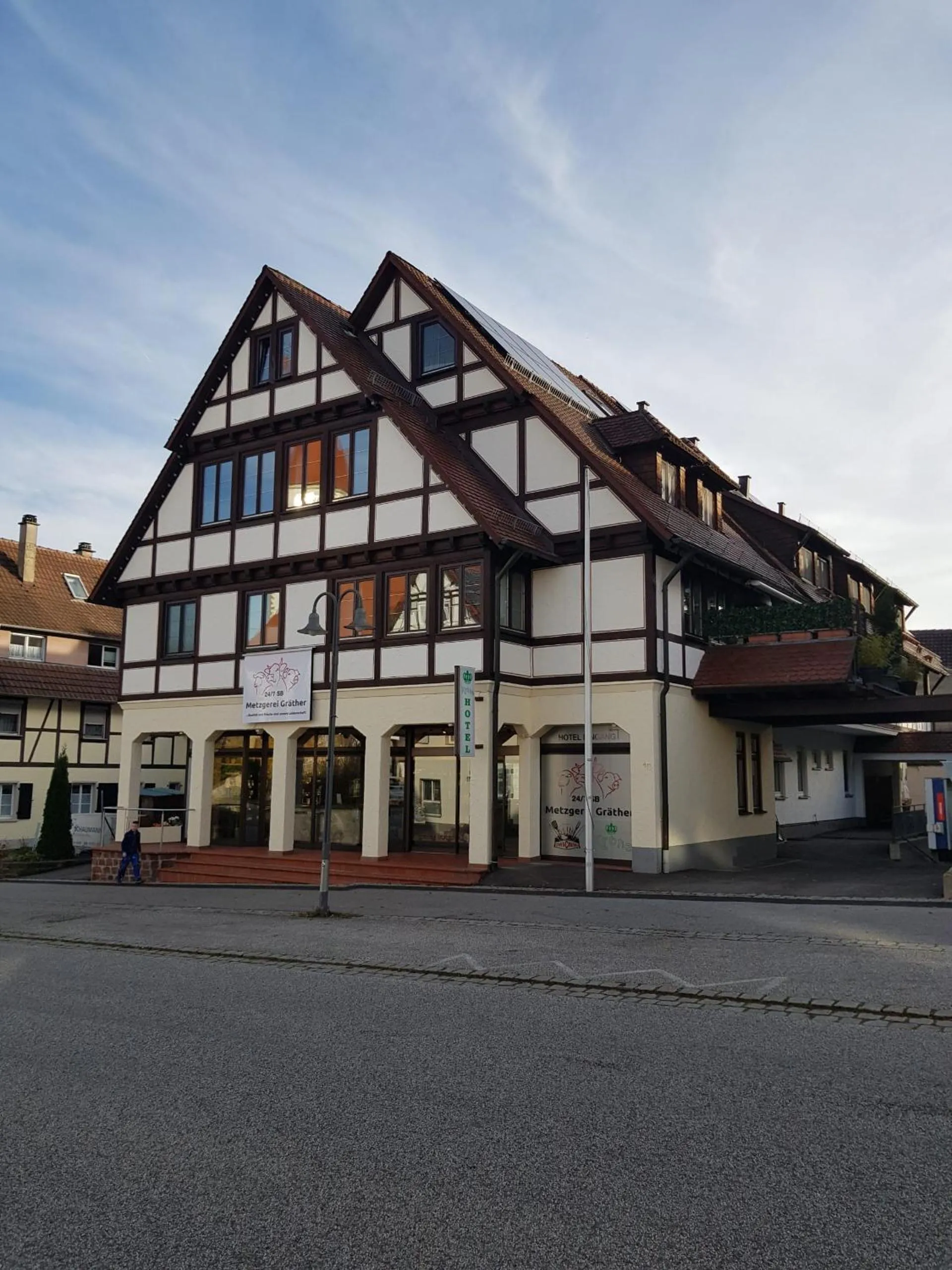 Property building in Hotel KRONE Garni