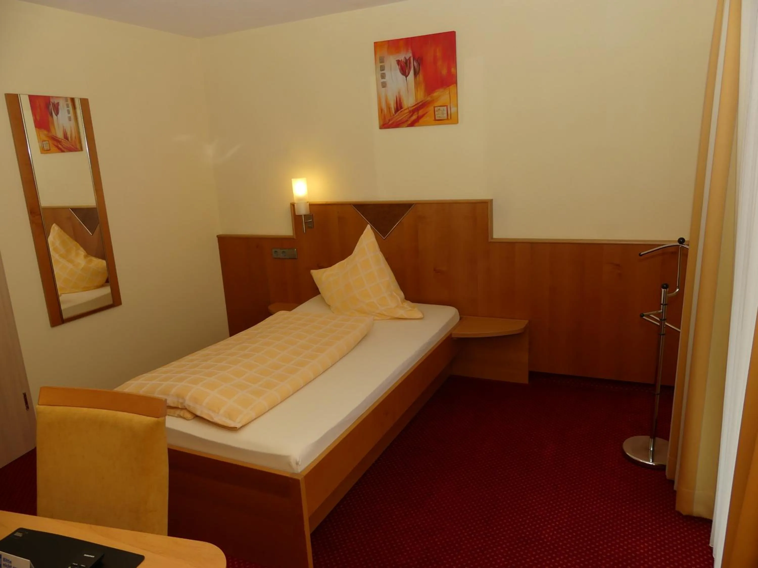 Photo of the whole room, Bed in Hotel KRONE Garni