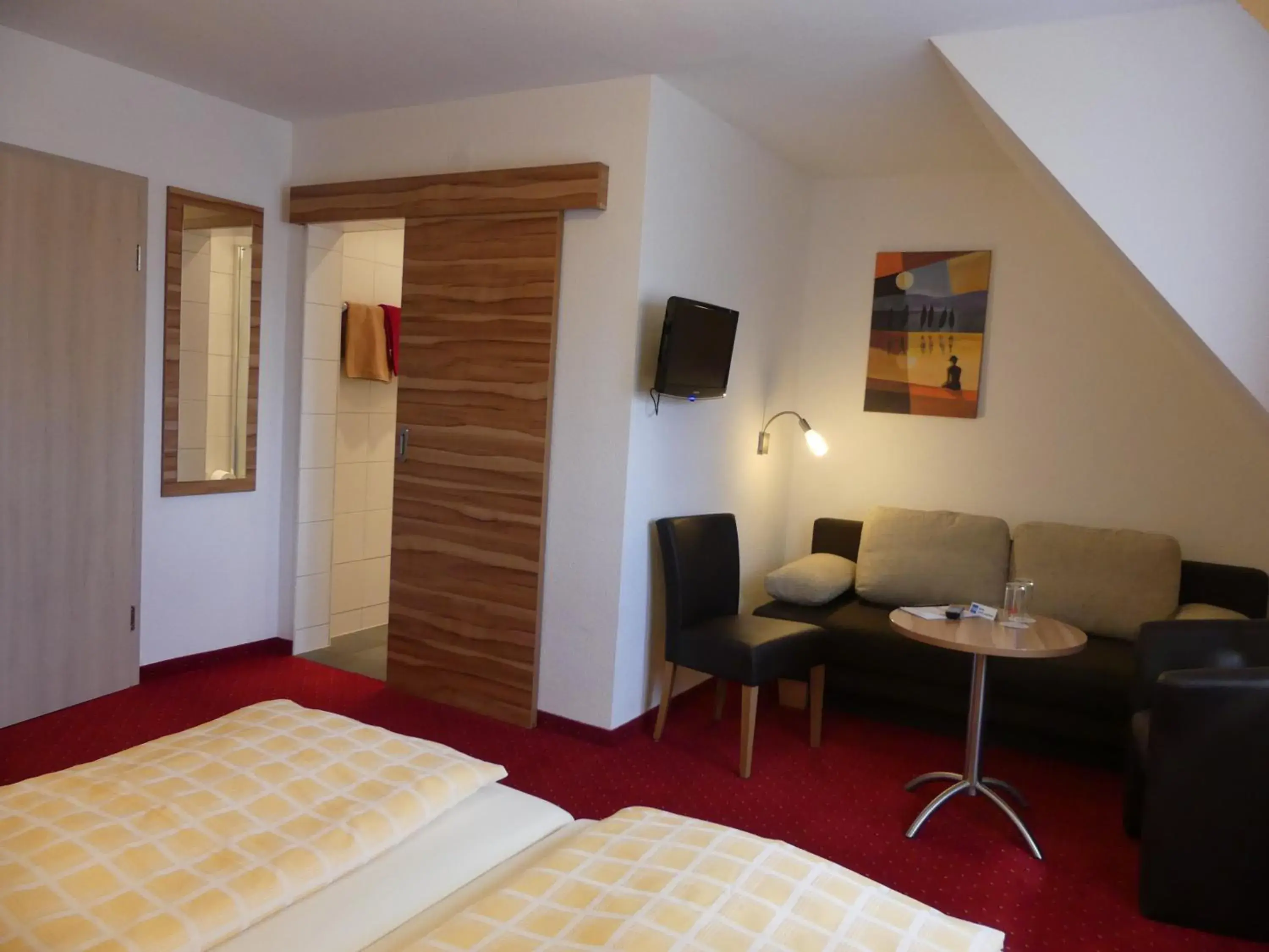 Comfort Double Room - single occupancy in Hotel KRONE Garni Comfort Double Room - single occupancy in Hotel KRONE Garni