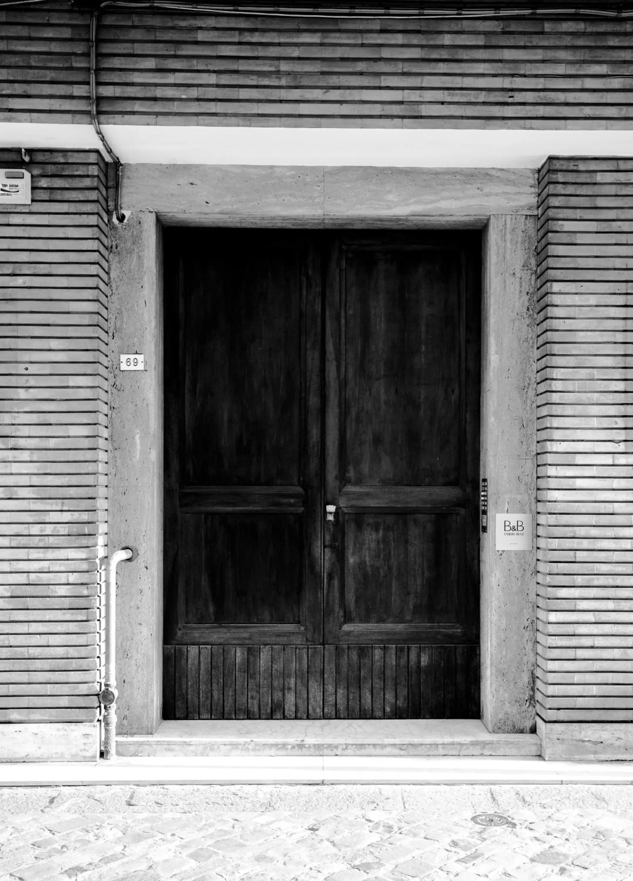 Facade/entrance in B&B Corso Diaz