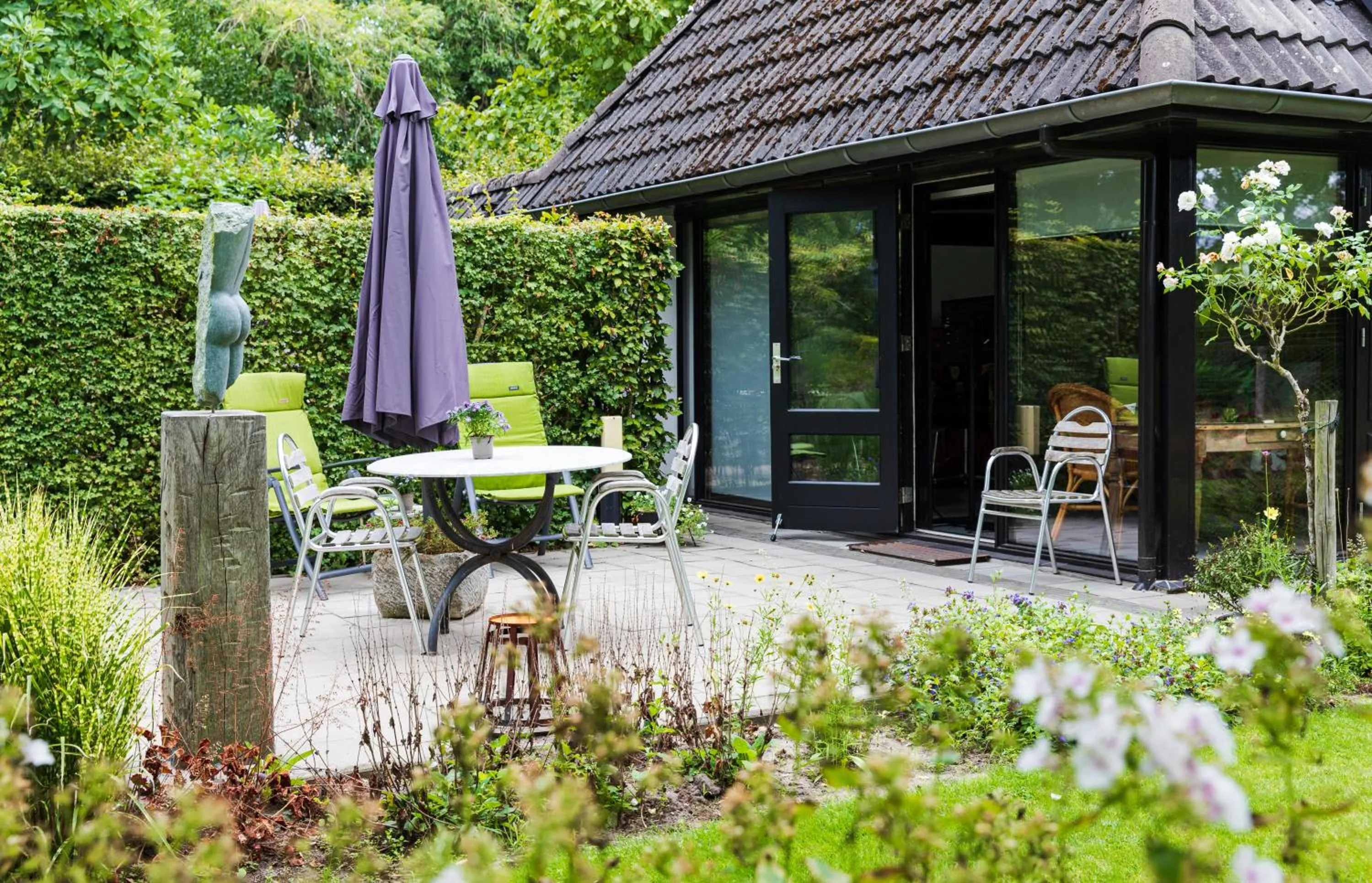 Balcony/Terrace in B&B van Dinter