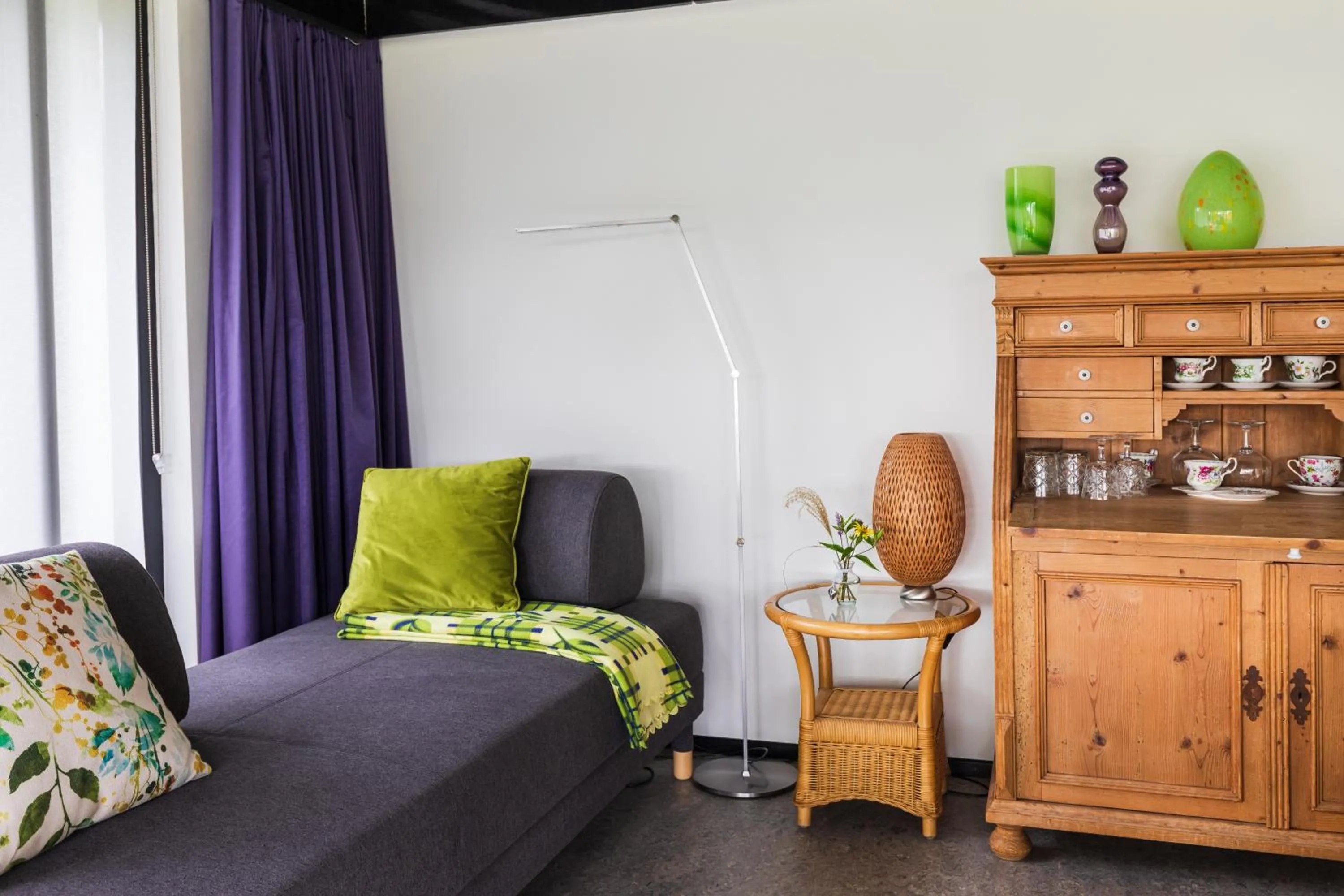 Seating area in B&B van Dinter