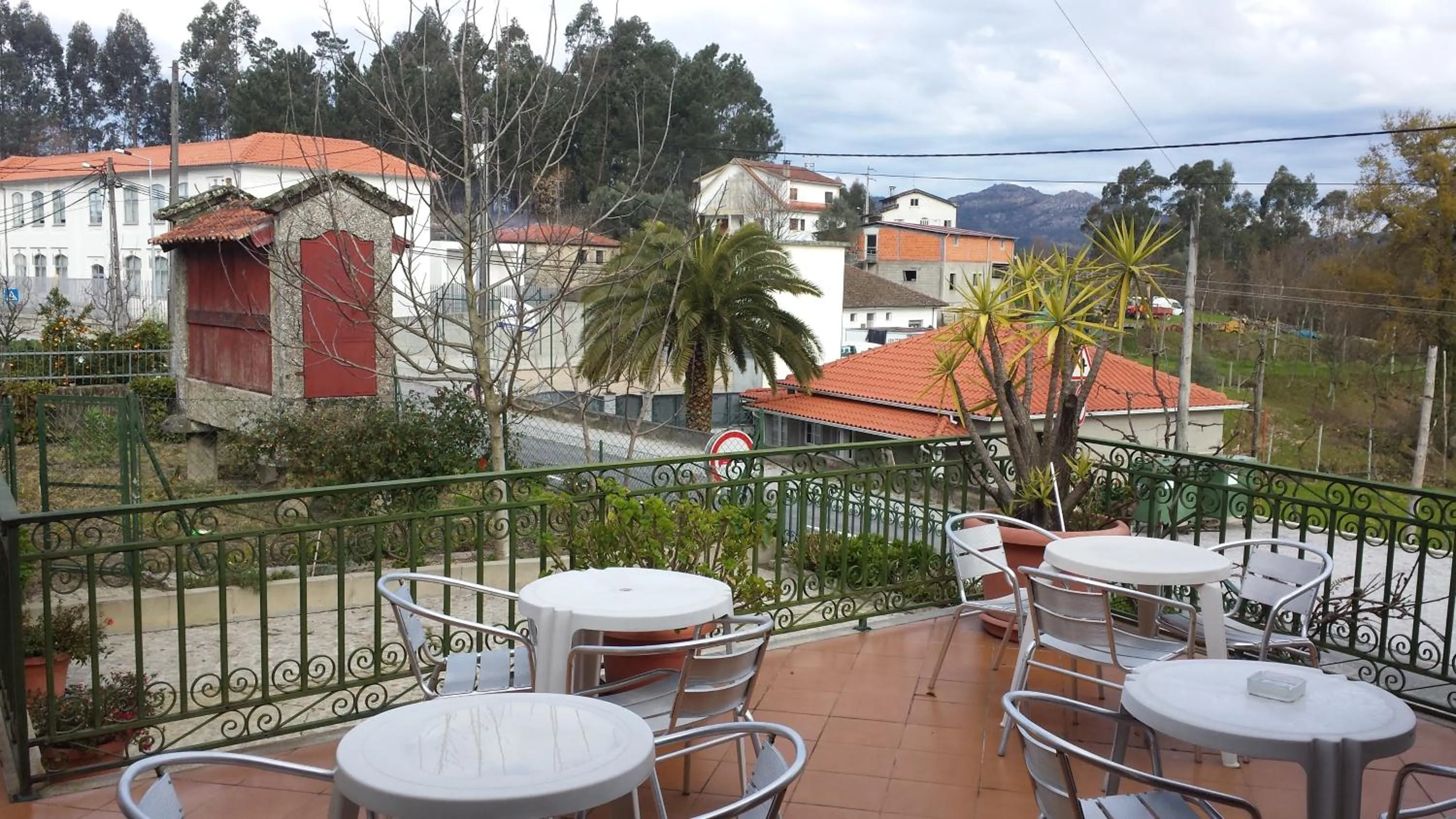 Balcony/Terrace in hostel do Ermal