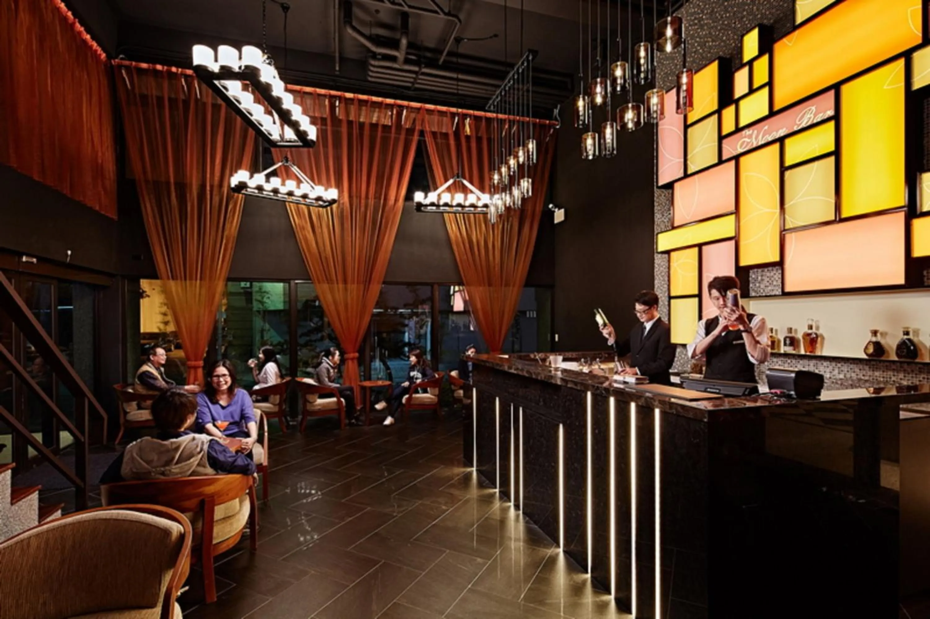 Lounge or bar in Hotel Sukimi