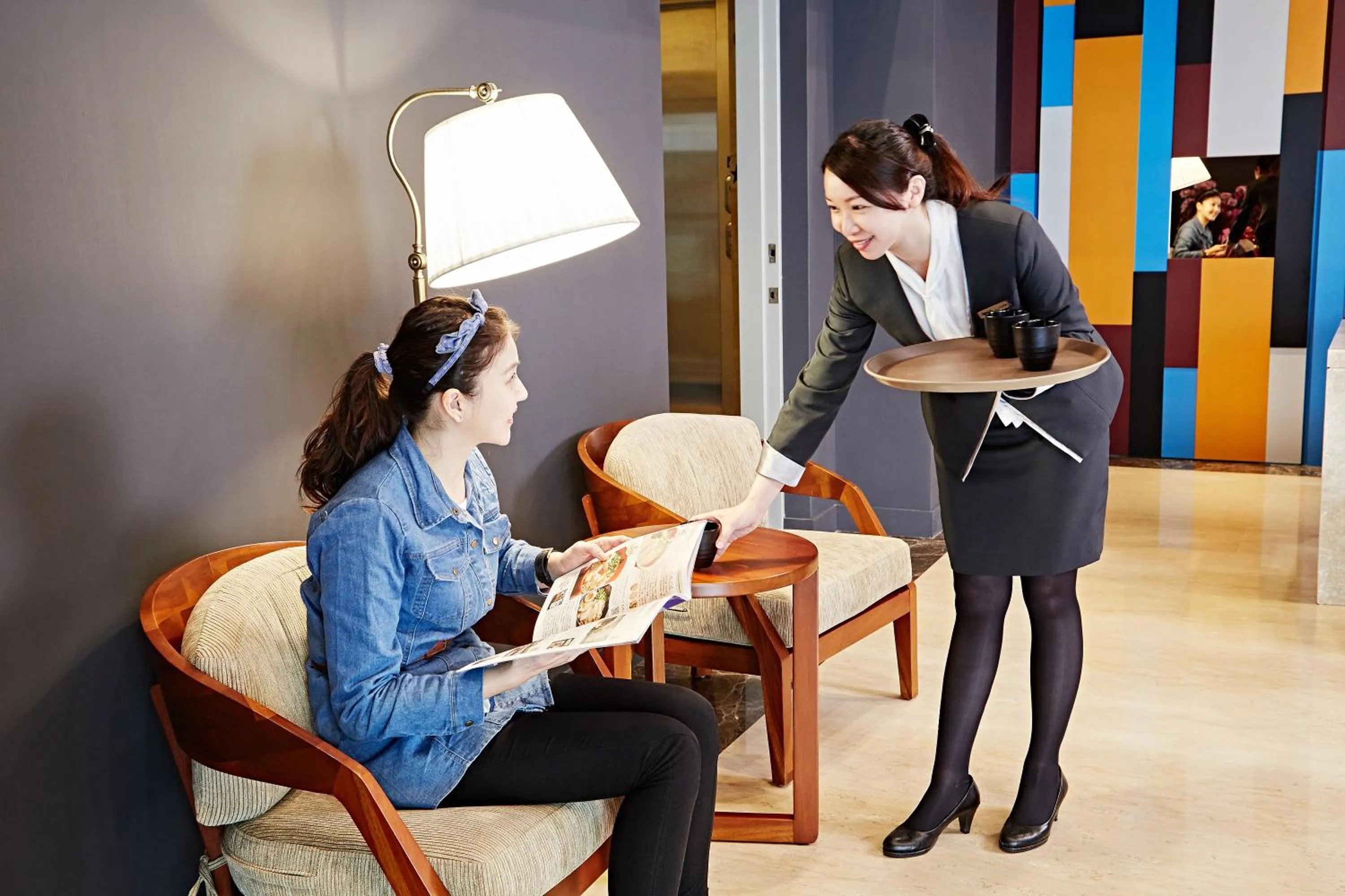 Lobby or reception in Hotel Sukimi