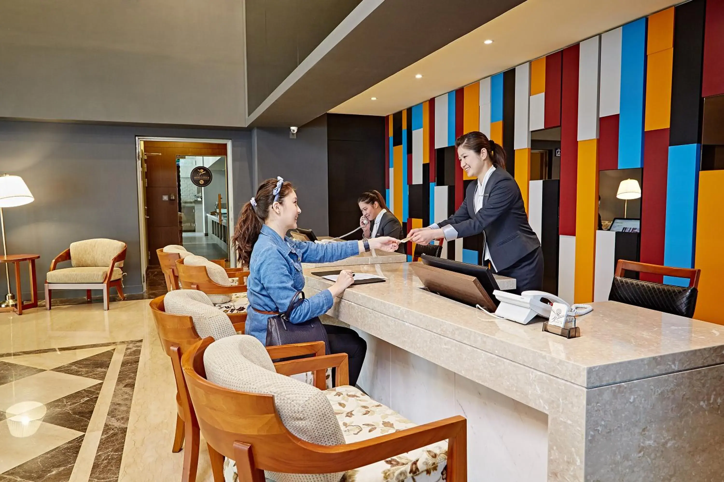 Lobby or reception in Hotel Sukimi Lobby or reception in Hotel Sukimi