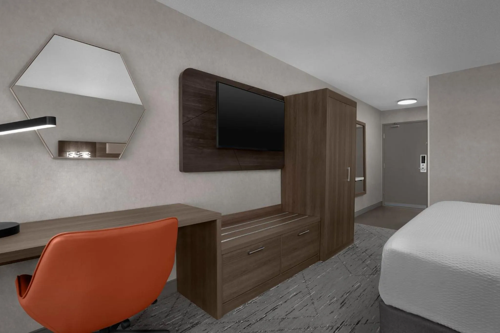 Photo of the whole room, Bed in Holiday Inn Express Fargo - West Acres by IHG