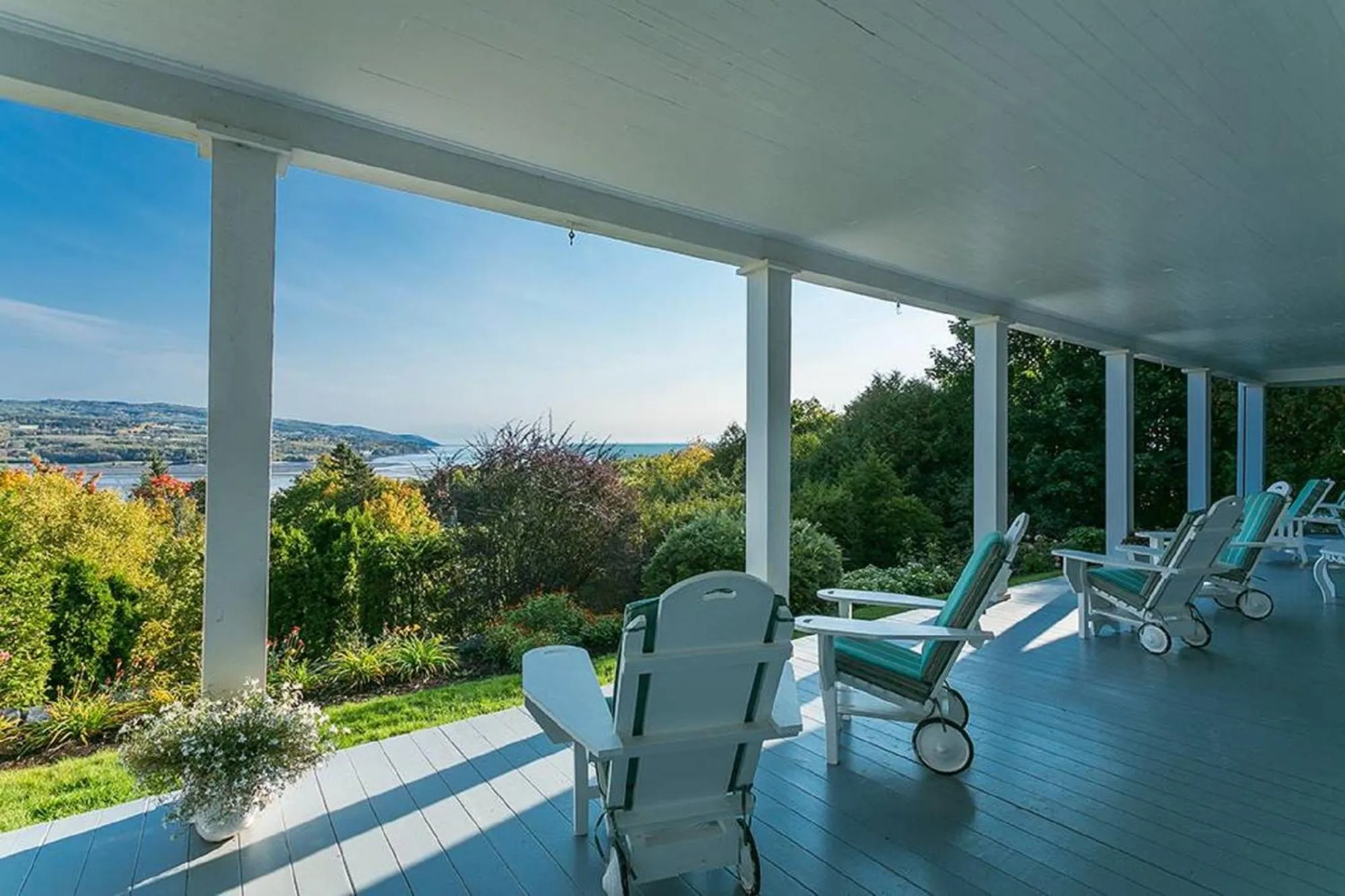 Balcony/Terrace in 241 - La Côte Fleurie - Les Immeubles Charlevoix