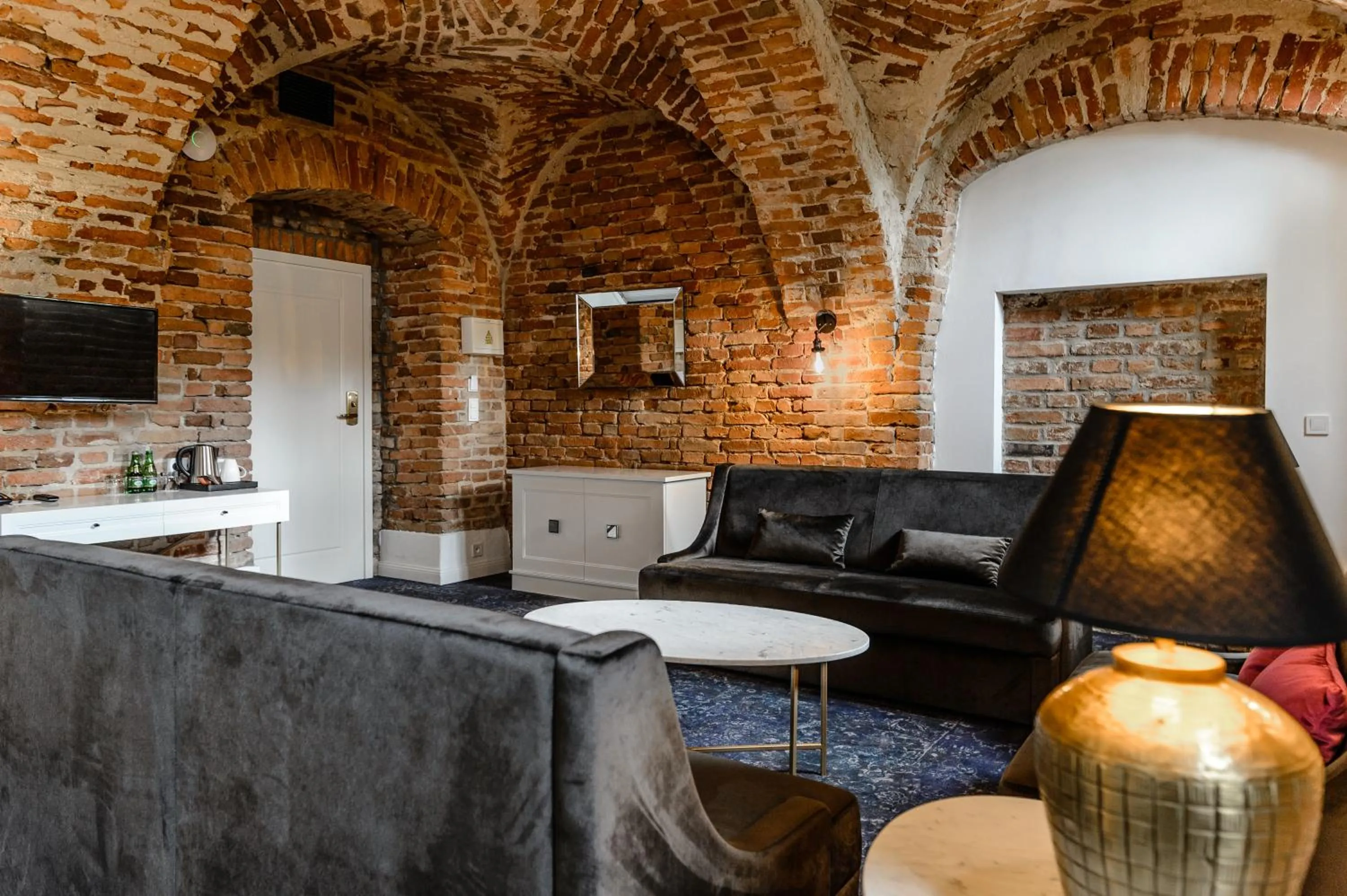 Communal lounge/ TV room in Zamek Janów Podlaski