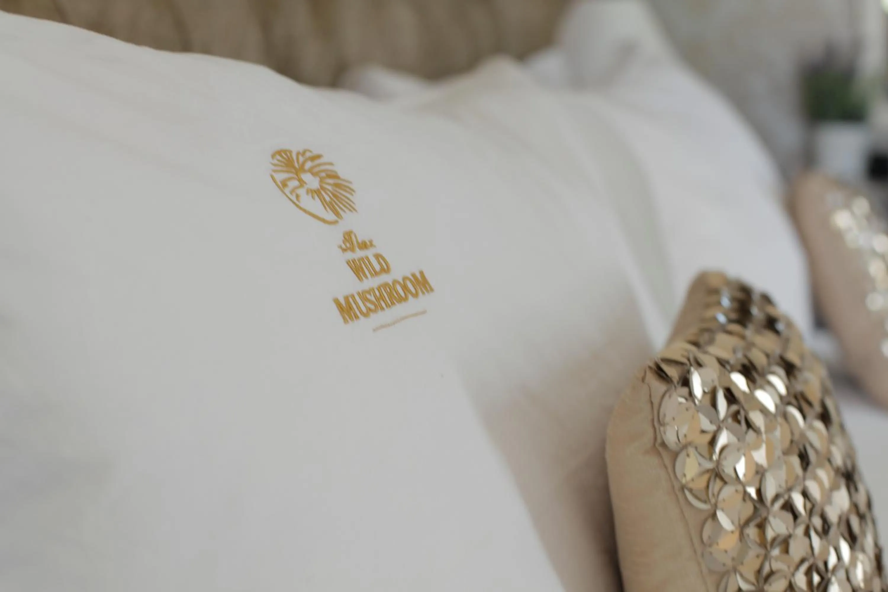 Decorative detail, Bed in Wild Mushroom Country House