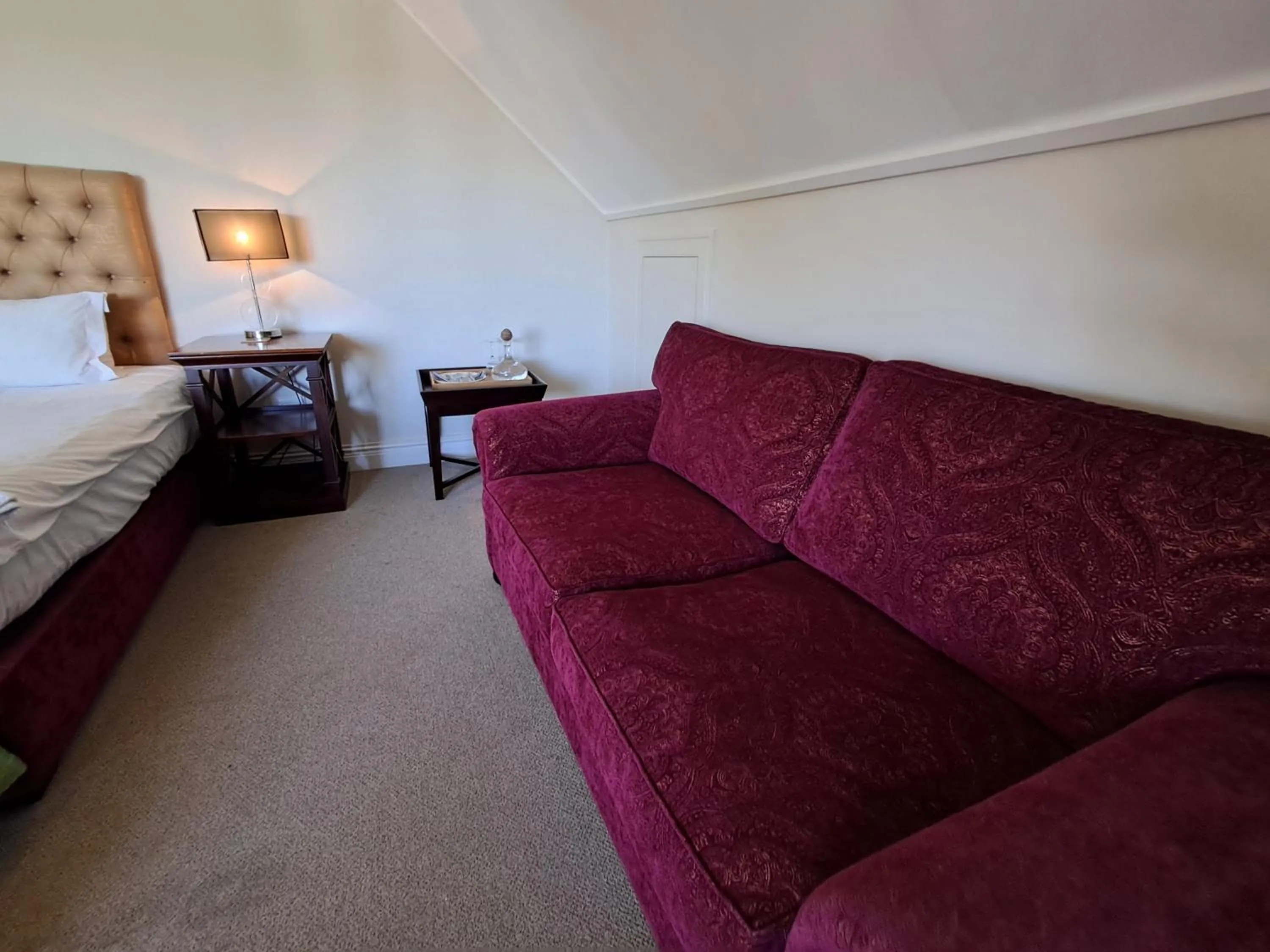 Seating area, Bed in Wild Mushroom Country House
