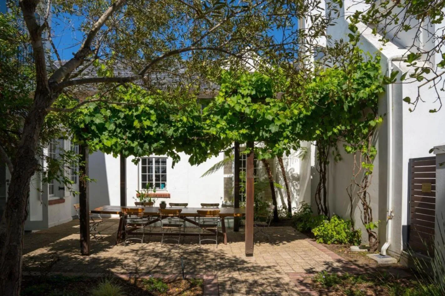 Inner courtyard view in Wild Mushroom Country House